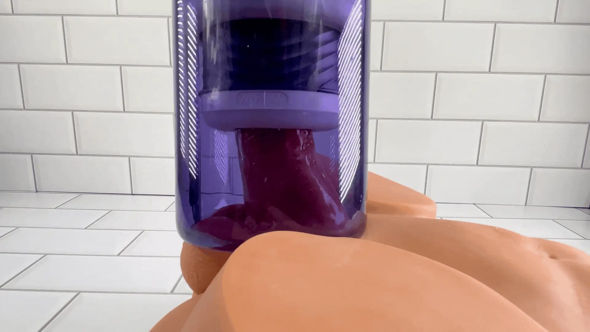 Super Series Adjustable Length Masturbator - Thrusting, Warming & Vibrating