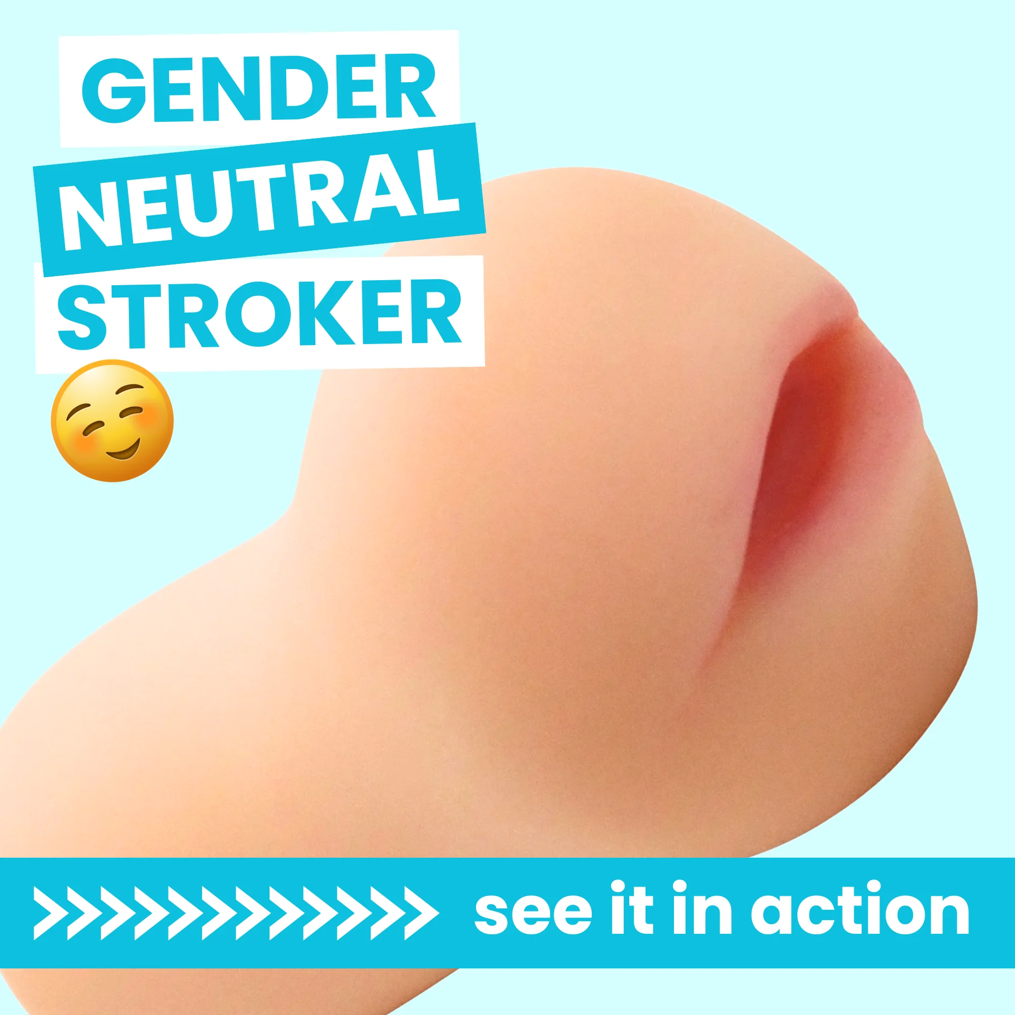 Super Tight Realistic Mouth Blowjob Masturbator Stroker