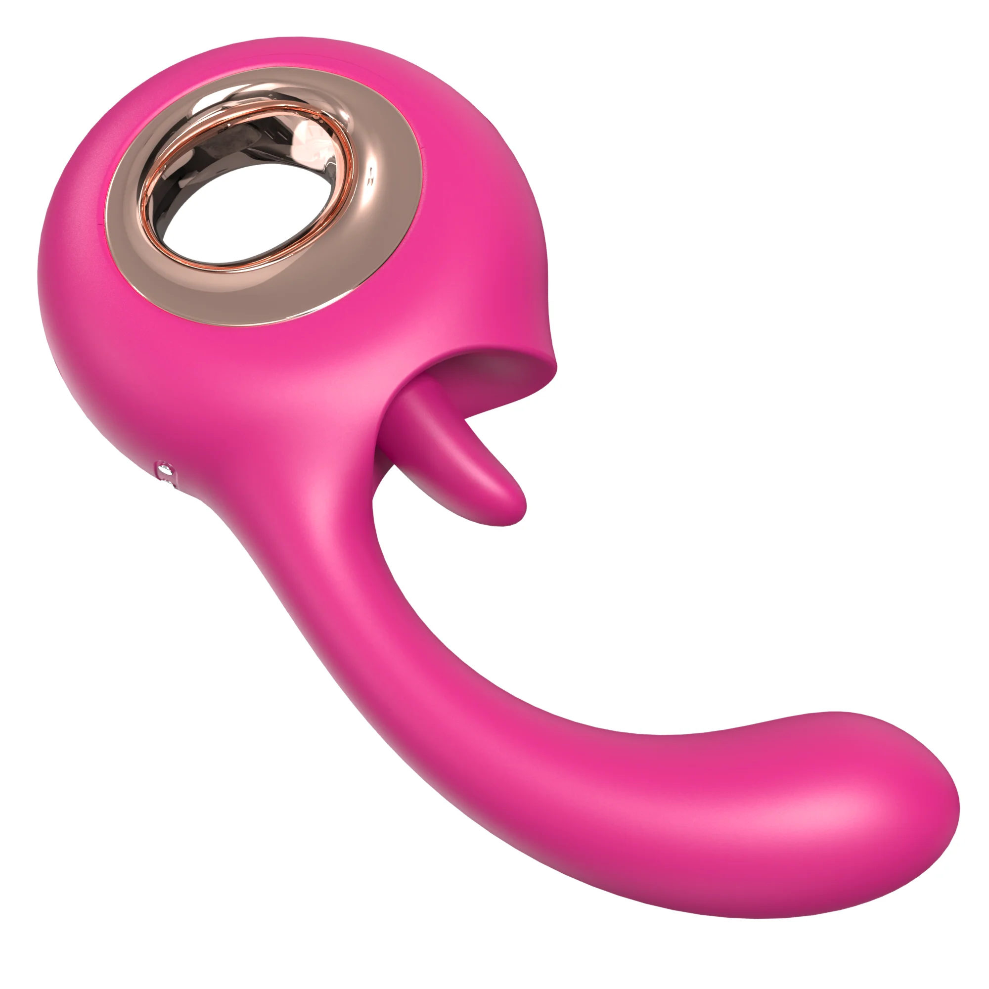 Flutter-Gasm Tongue Licking and G-Spot Dual Action Vibe for Blended Orgasms
