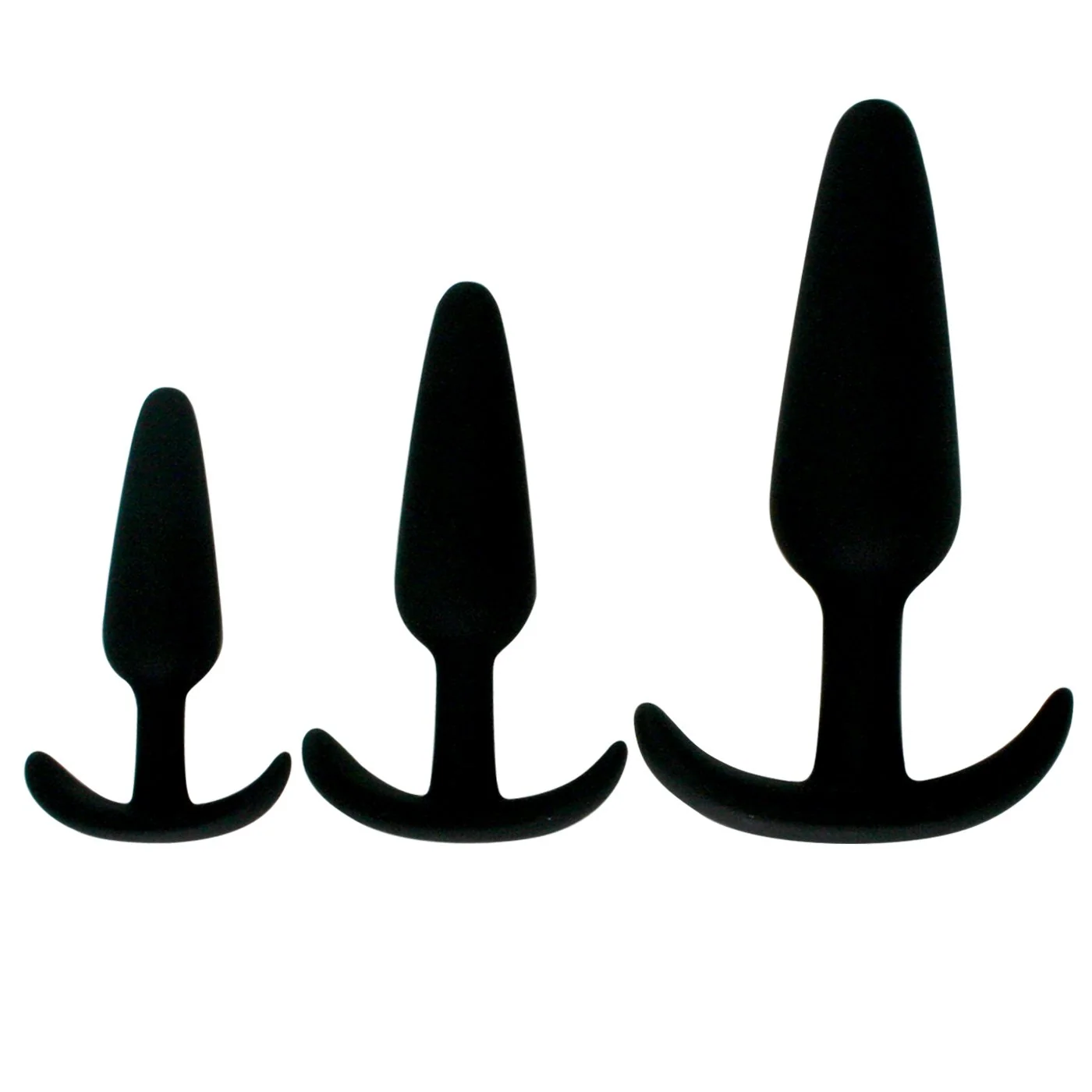 Silicone Anal Plug in Small, Medium and Large Sizes