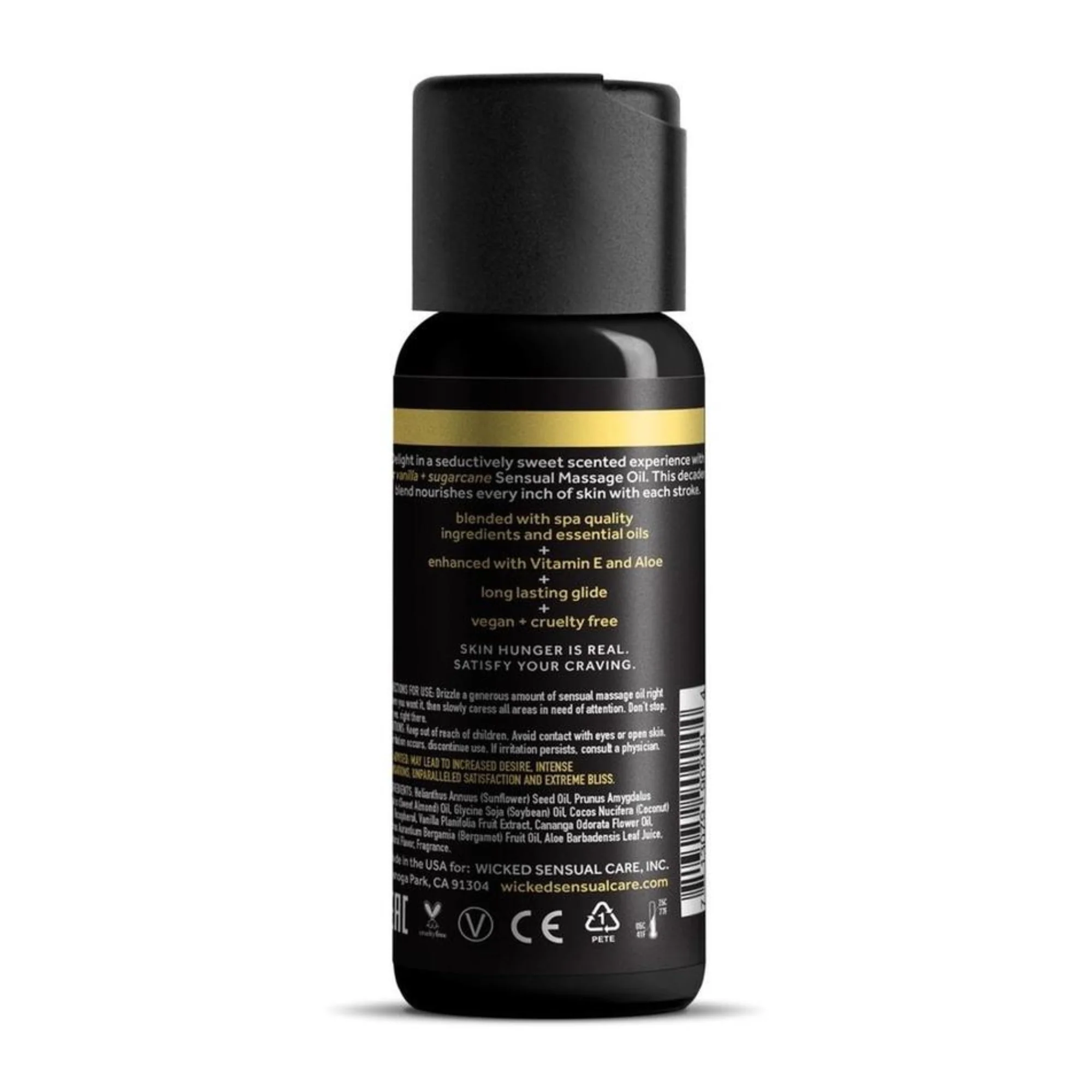 Wicked Sensual Massage Oil for Intimate Body Massage