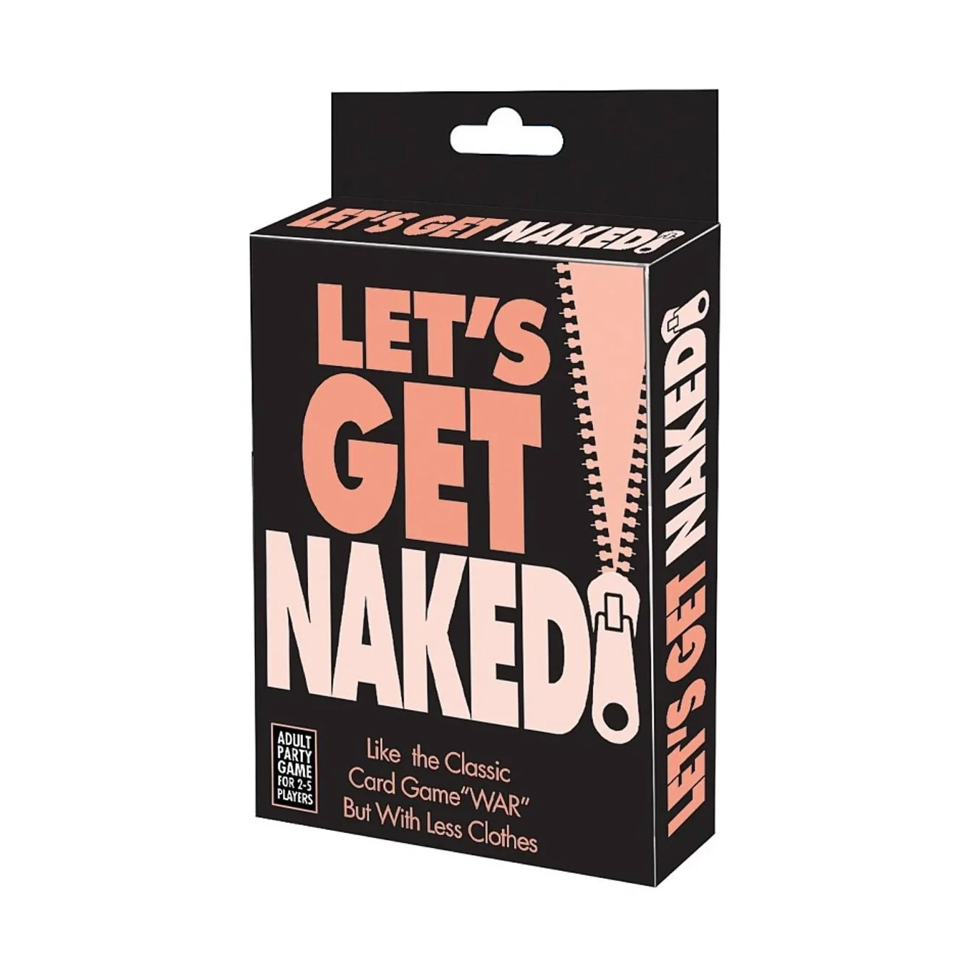 Let's Get Naked Card Game with 53 Strip-Style Playing Cards