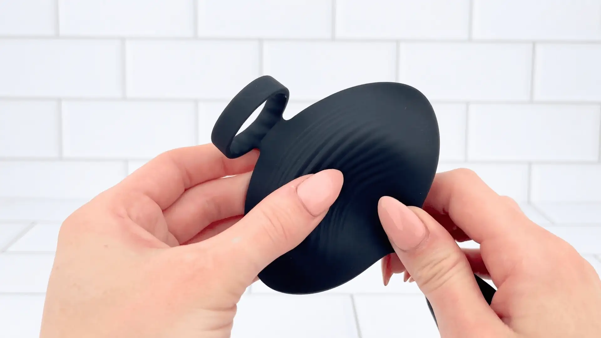 Triple Stimulation Cock Ring -  Stay Harder While Vibes Hit Your P-Spot, Balls & Taint!
