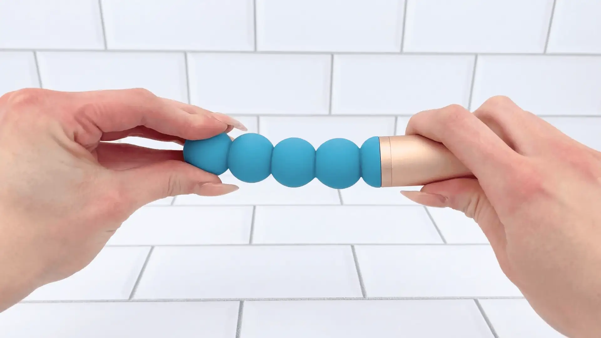 Luxury Beaded Wand Massager - Also Works as a Kegel Exerciser!