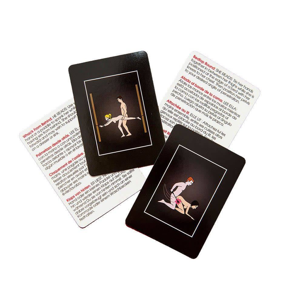 50 Positions of Bondage Cards for Beginner and Advanced Play