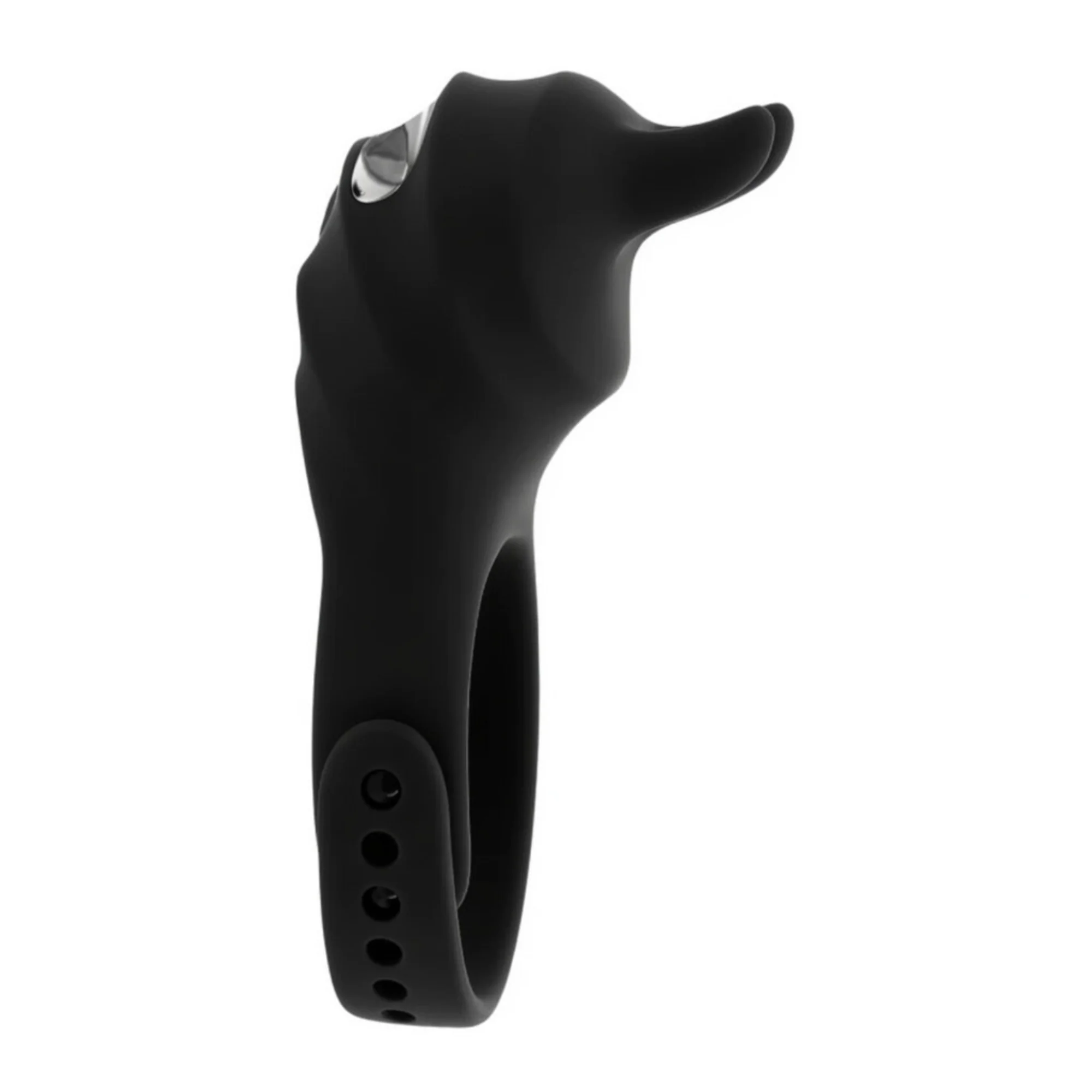 Adjustable Vibrating Couple's Cock Ring - Find Your Perfect Fit For Harder Erections & Clit-Teasing Vibes!