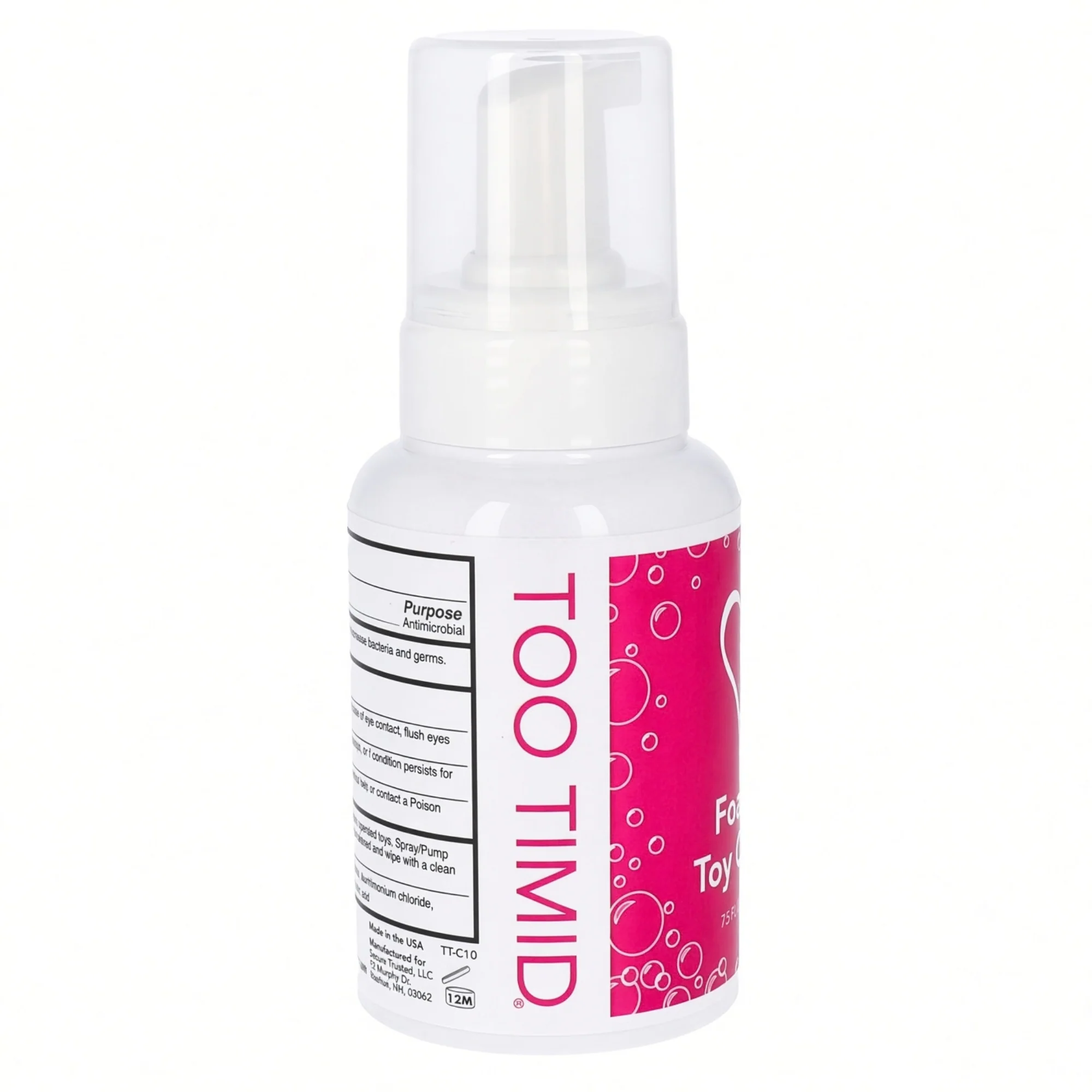 Foaming Antibacterial Toy Cleaner 7.5 fl oz Alcohol-Free Bottle