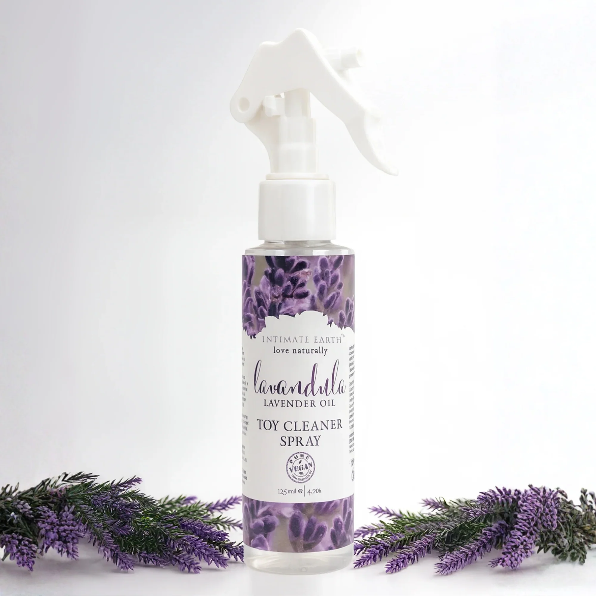 Intimate Earth Lavandula Toy Cleaner Spray with Organic Lavender and Rosemary