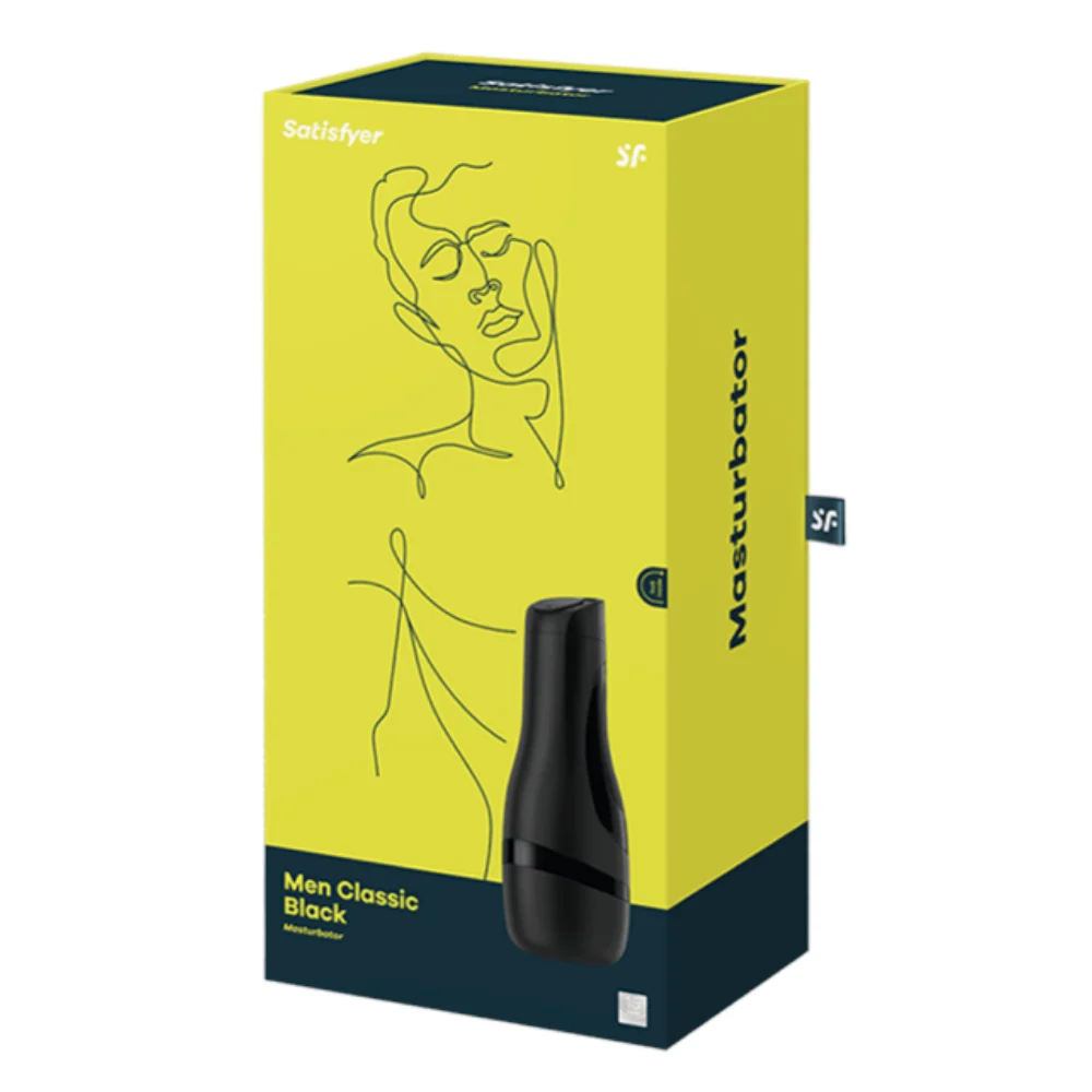 Satisfyer Men Classic Real-Feel Male Masturbator with Suction Control