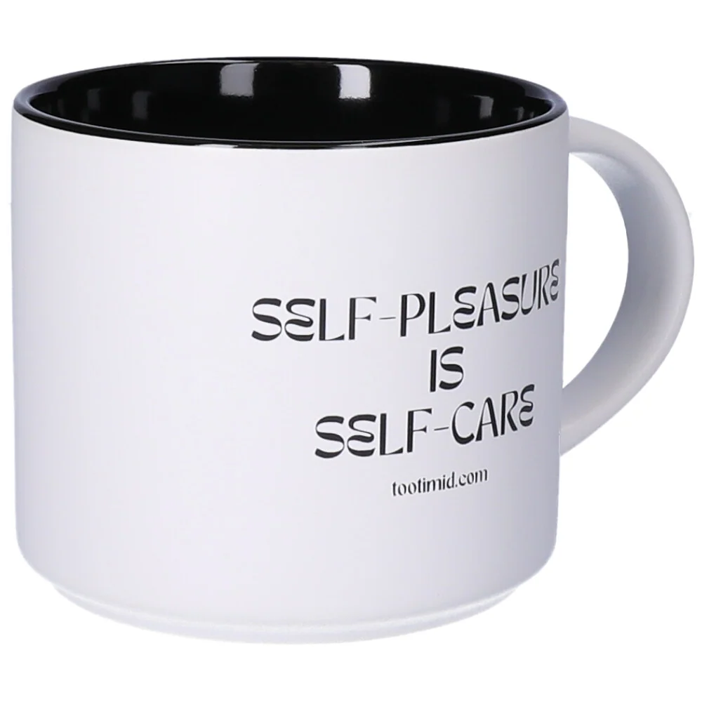 TooTimid Self-Pleasure is Self-Care 16oz Ceramic Mug