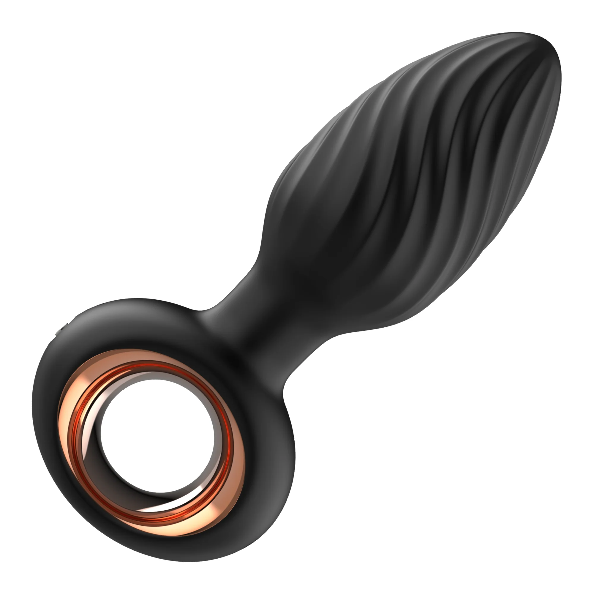 Gyrating Anal Plug With Remote Control and 9 Vibration Modes