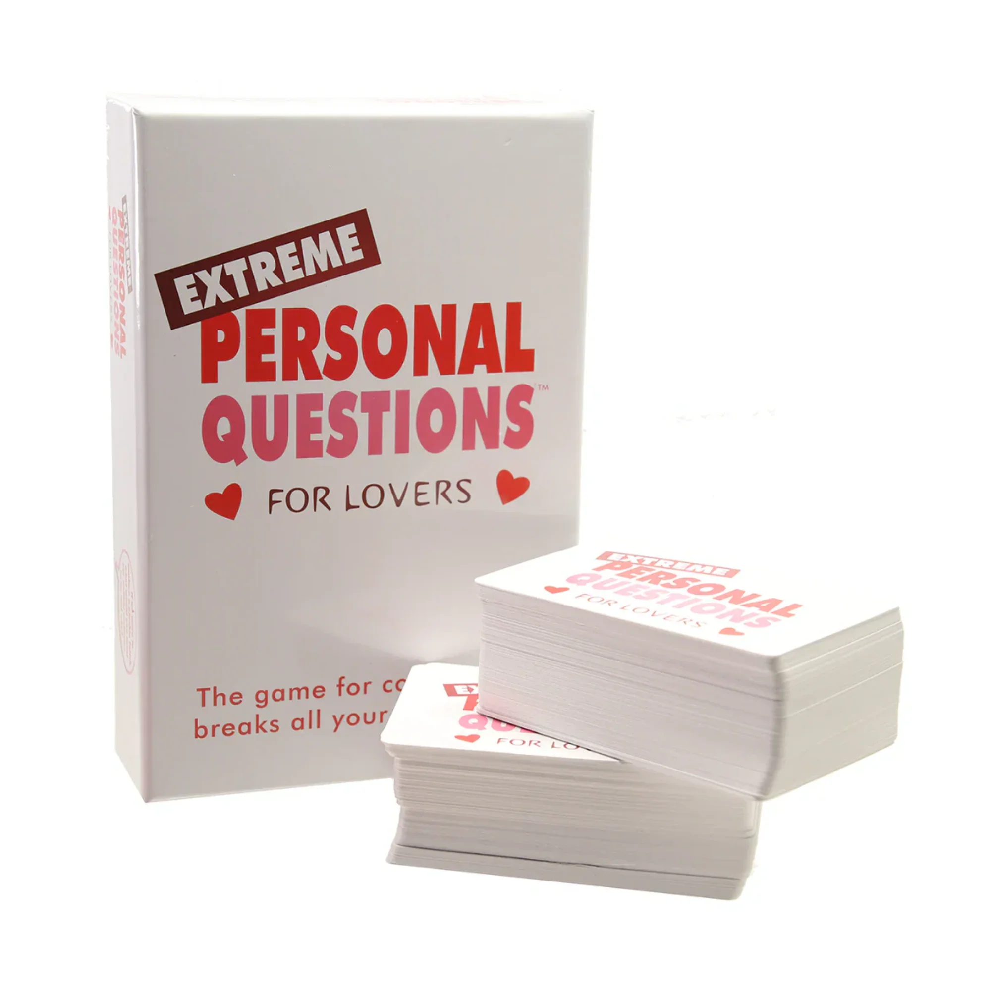 Extreme Personal Questions for Lovers Couples Card Game