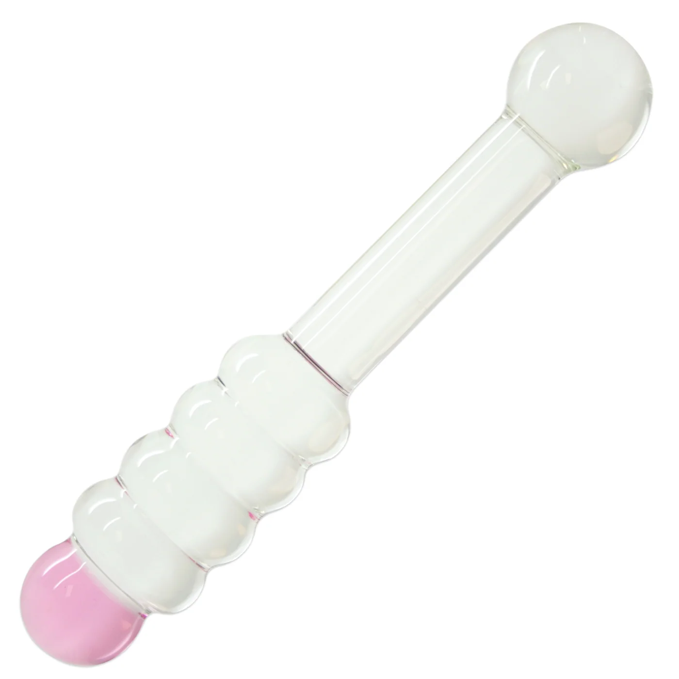 玻璃蜂蜜棒串珠假阳具（温度玩法）