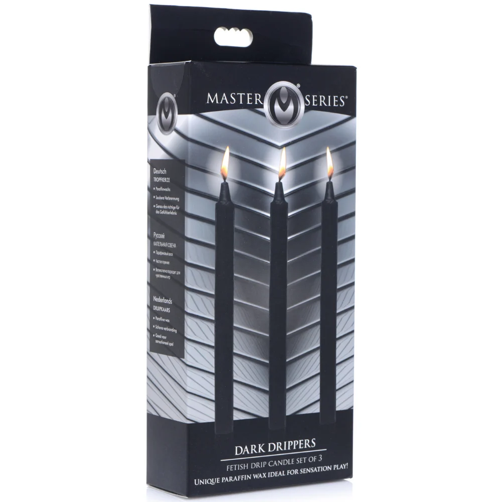 Master Series Fetish Drip Candles - Set of 3