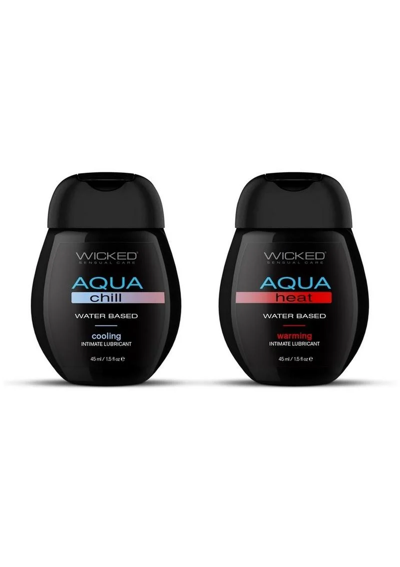 Wicked Sensual Aqua 冰热双效润滑液套装