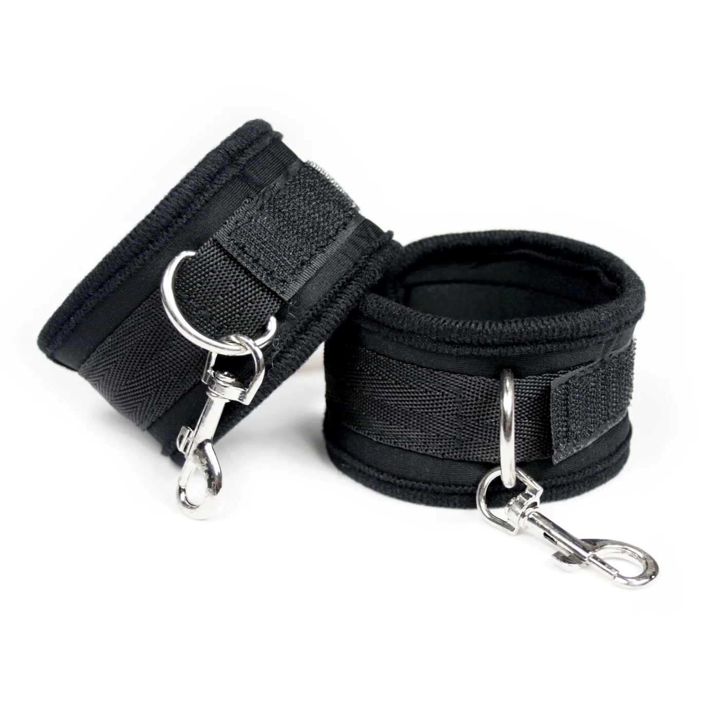 Under the Bed Bondage Restraint System with Padded Quick Release Cuffs