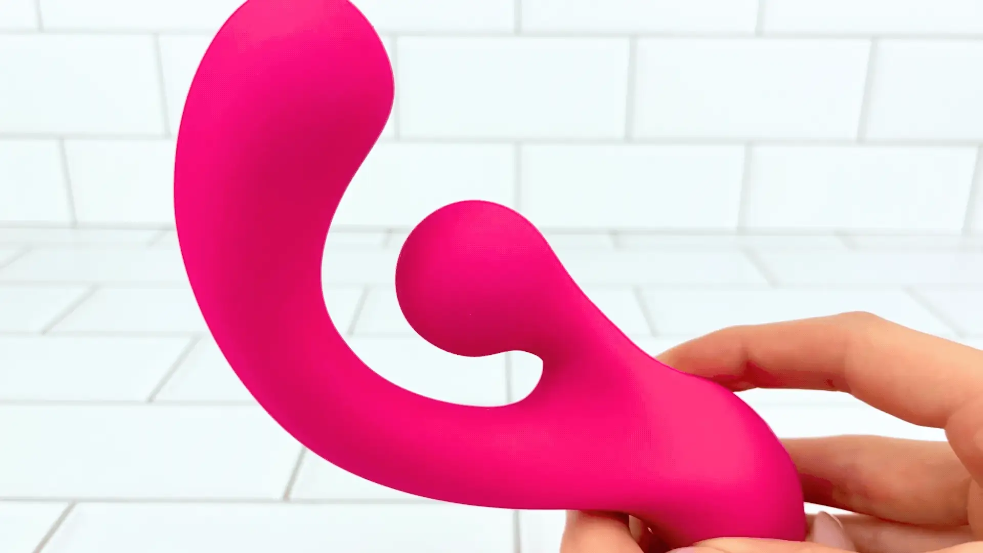 Dual Action Silicone Rotating Clit and G-Spot Vibrator