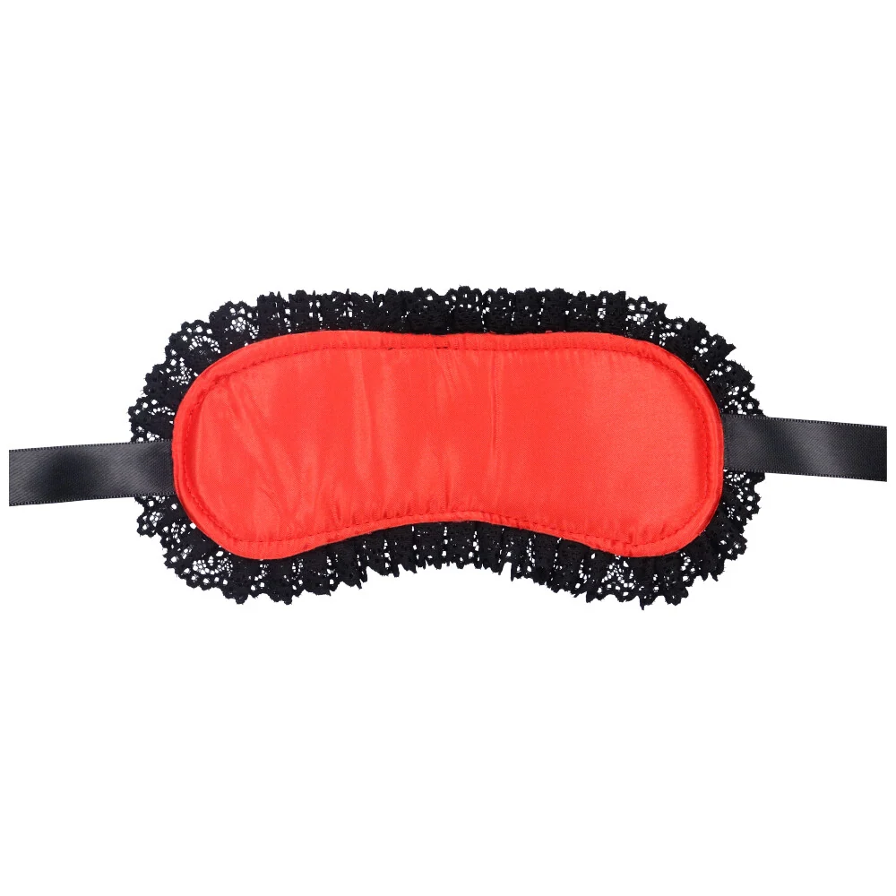 Silky Lace Blindfold for Sensory Deprivation Play