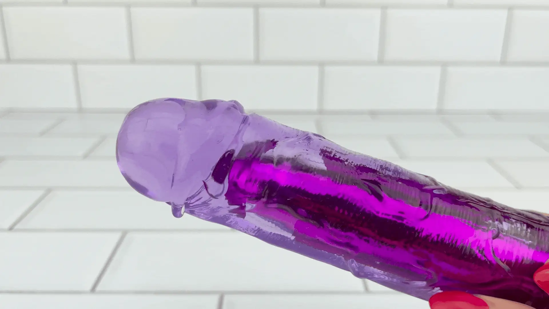 8 Inch Long Deep Penetration Vibrating Dildo for G-Spot Play