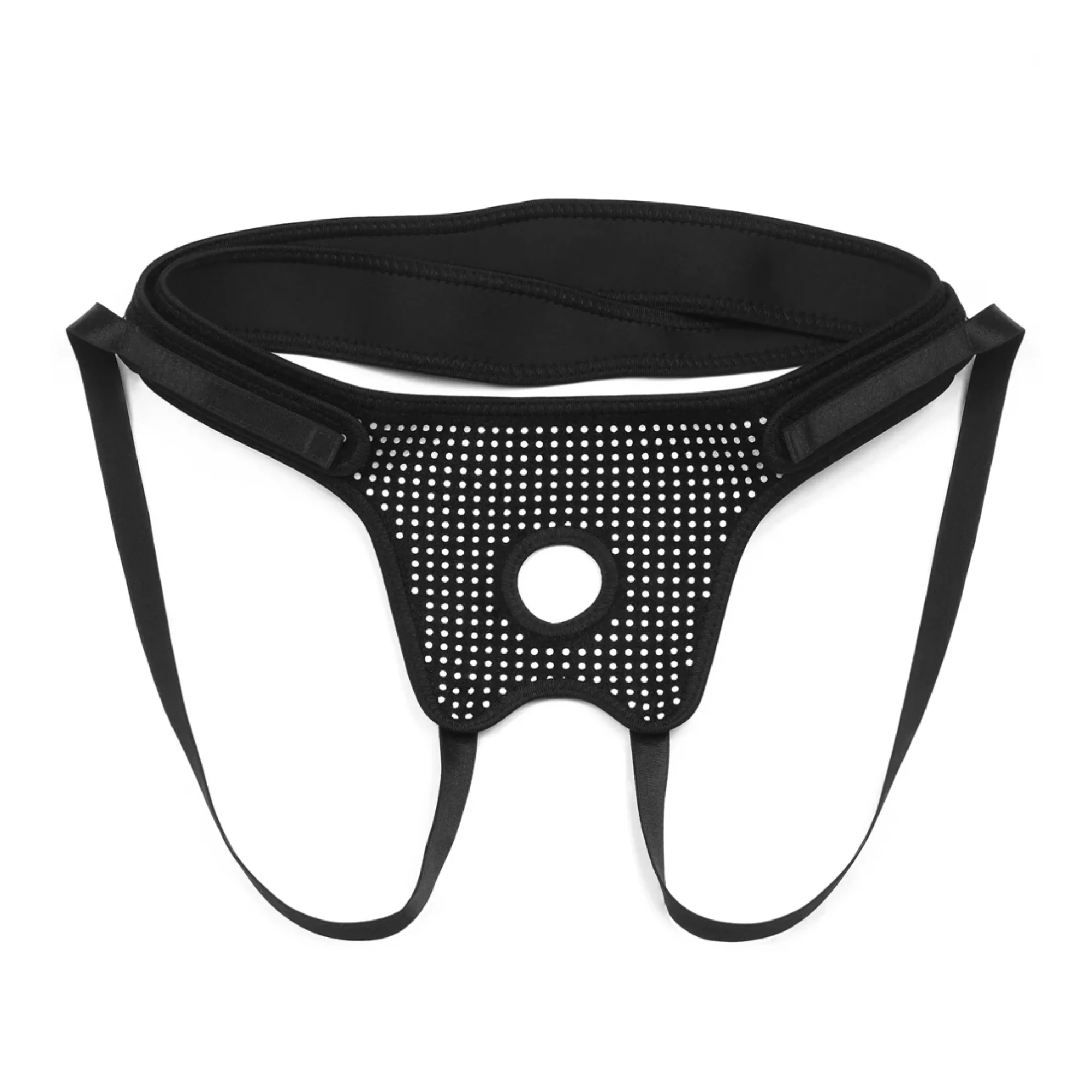 INGEN Easy Strap-On Harness in Polka Dot, Adjustable 24 to 56 Inch