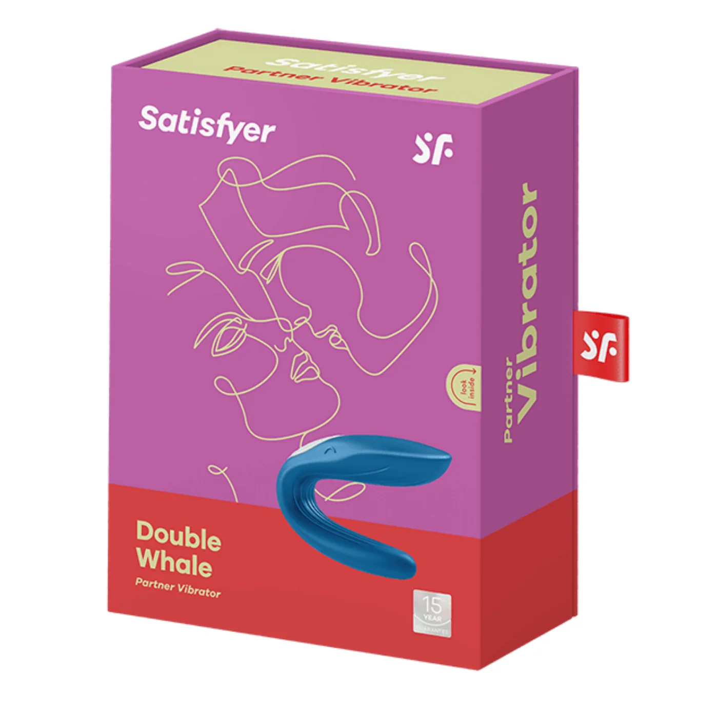 Satisfyer Double Whale 情侣共享振动器