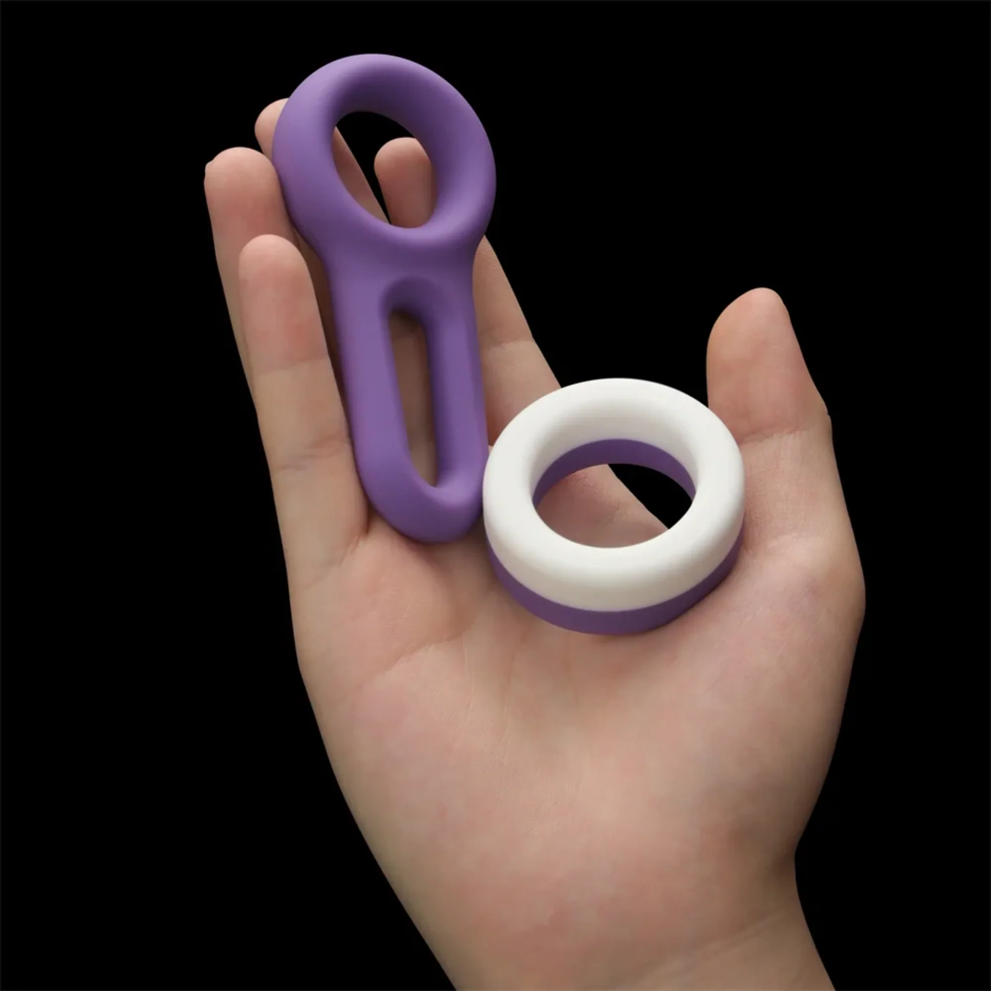 Pinnacle Pro Flex Duo Cock Ring for Custom Shaft and Ball Squeeze