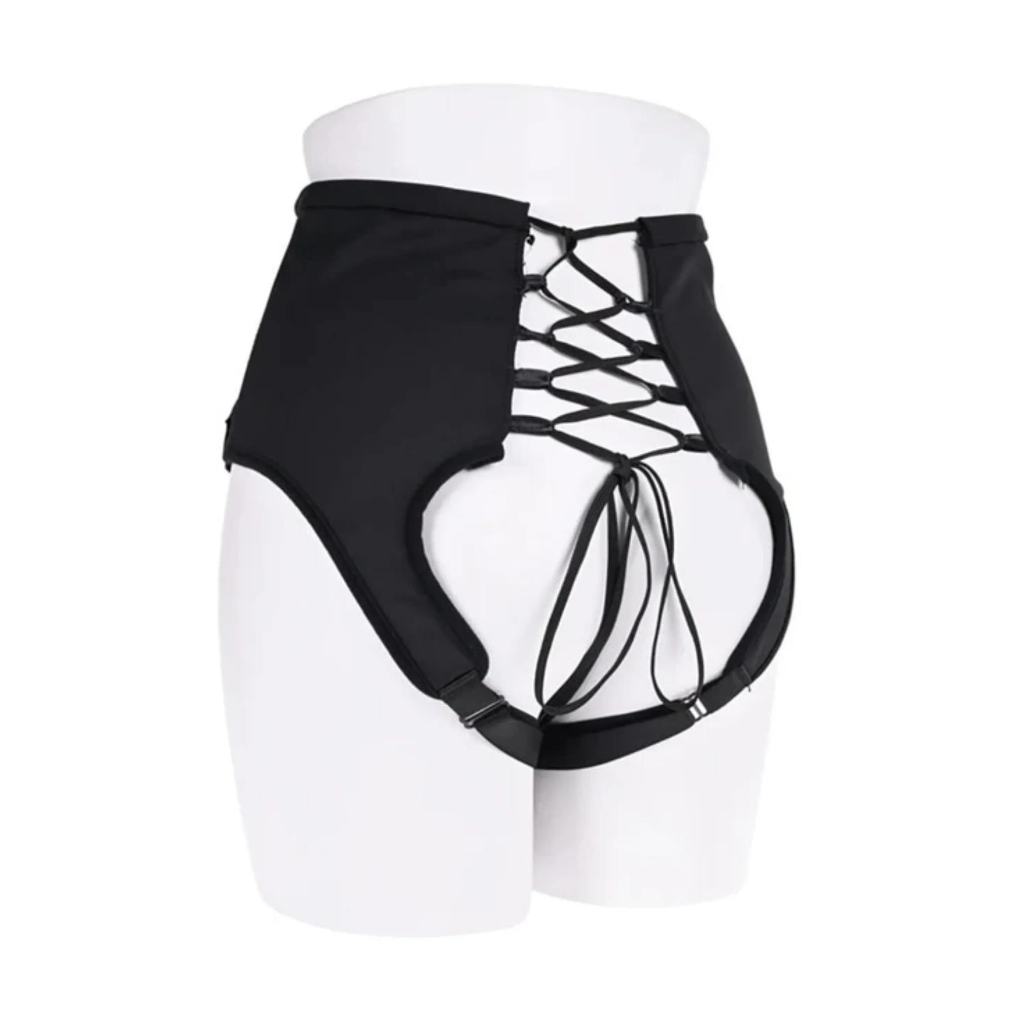 Sportsheets High Waisted Corset Strap-On Harness for Pegging and Role Play