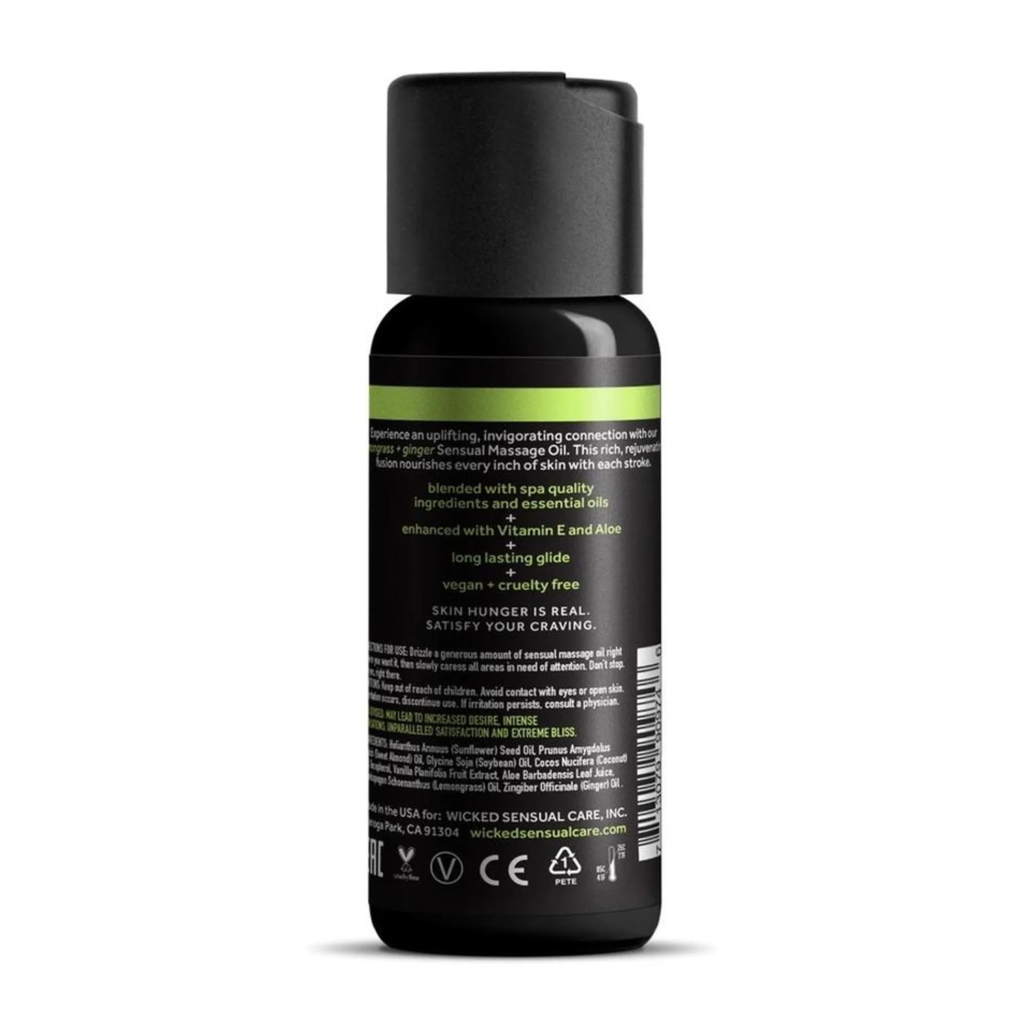 Wicked Sensual Massage Oil for Intimate Body Massage