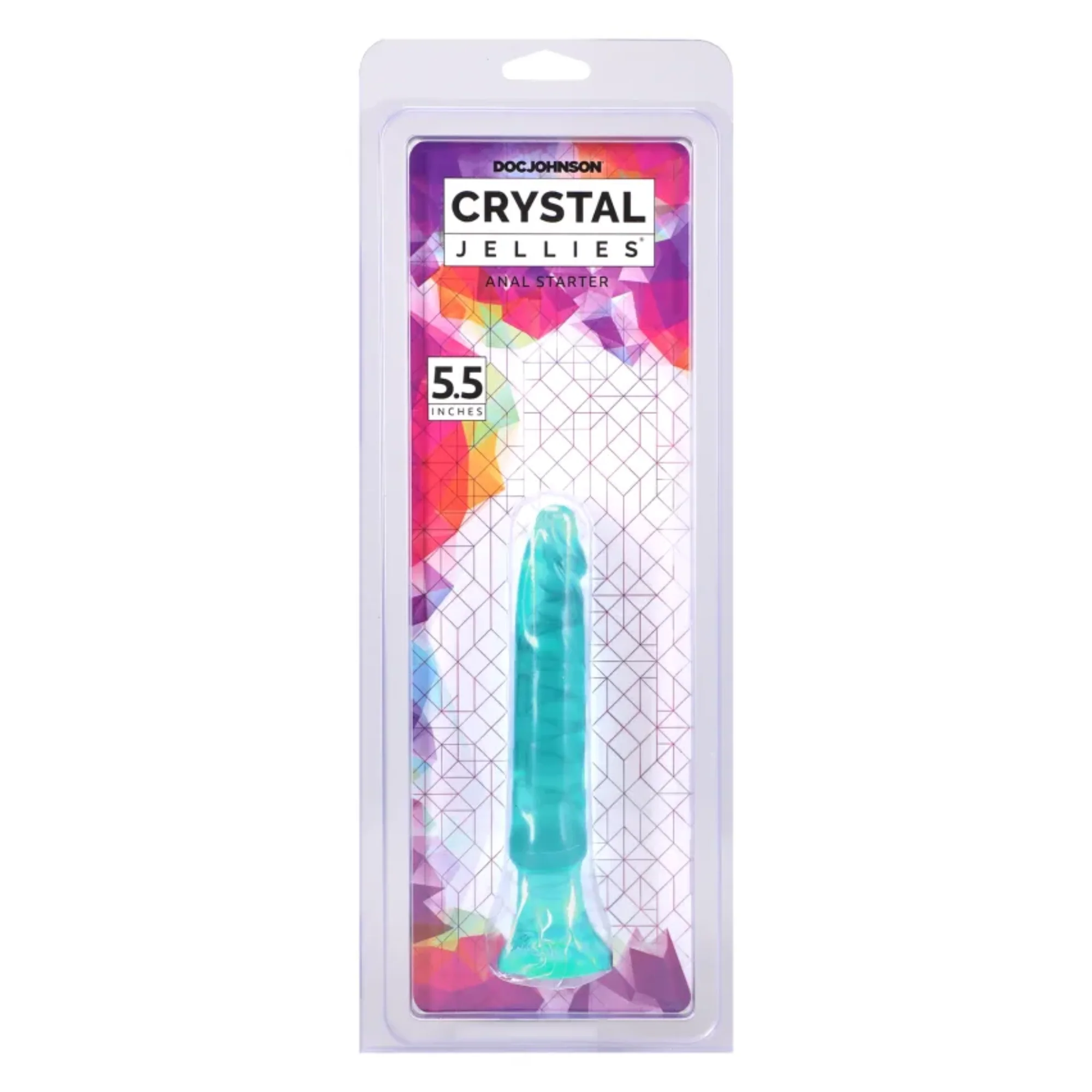Doc Johnson Vivid Essentials 6 Inch Jelly Anal Dildo for Beginners