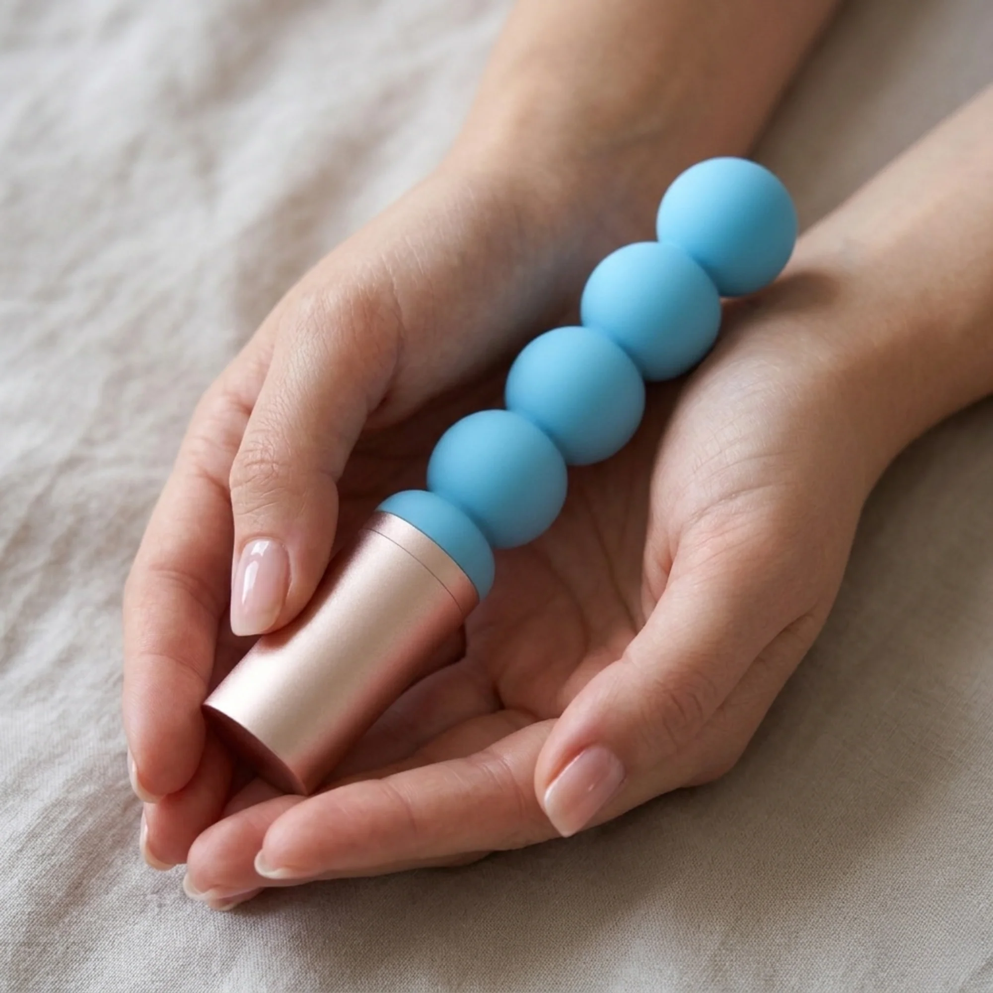 Luxury Beaded Wand Massager - Also Works as a Kegel Exerciser!