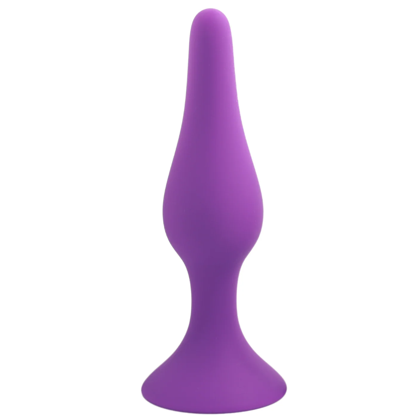 Tapered Silicone Anal Plug for Beginners in 4 Sizes