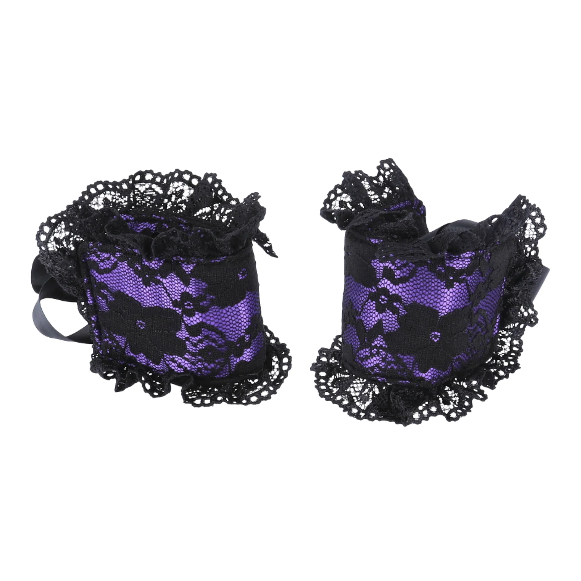 Silk Lace Bondage Kit for Couples with Blindfold and Wrist Cuffs