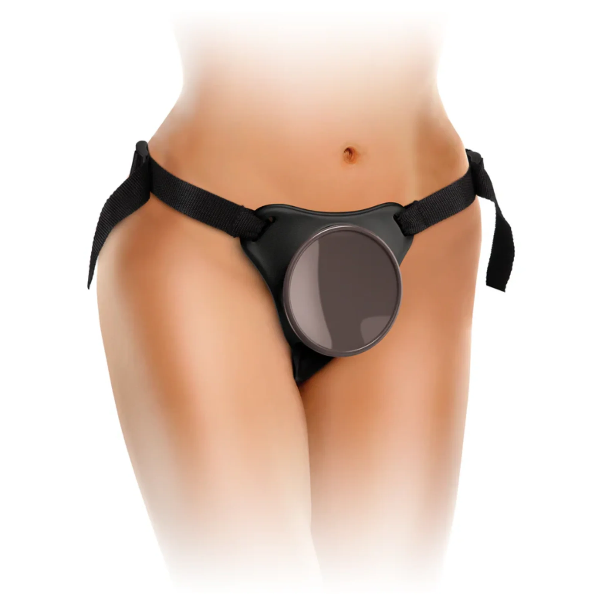 King Cock Deluxe Silicone Body Dock Strap-on Kit with Swinging Balls and 8" Dildo