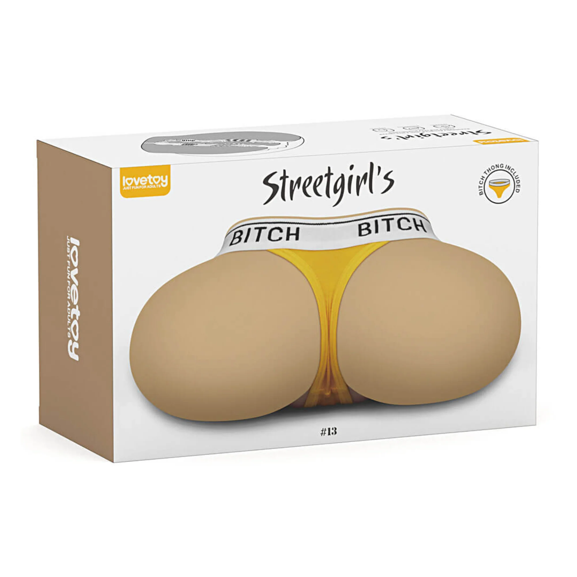 Streetgirl's Masturbator #13 - Comes with Sexy Bitch Thong!