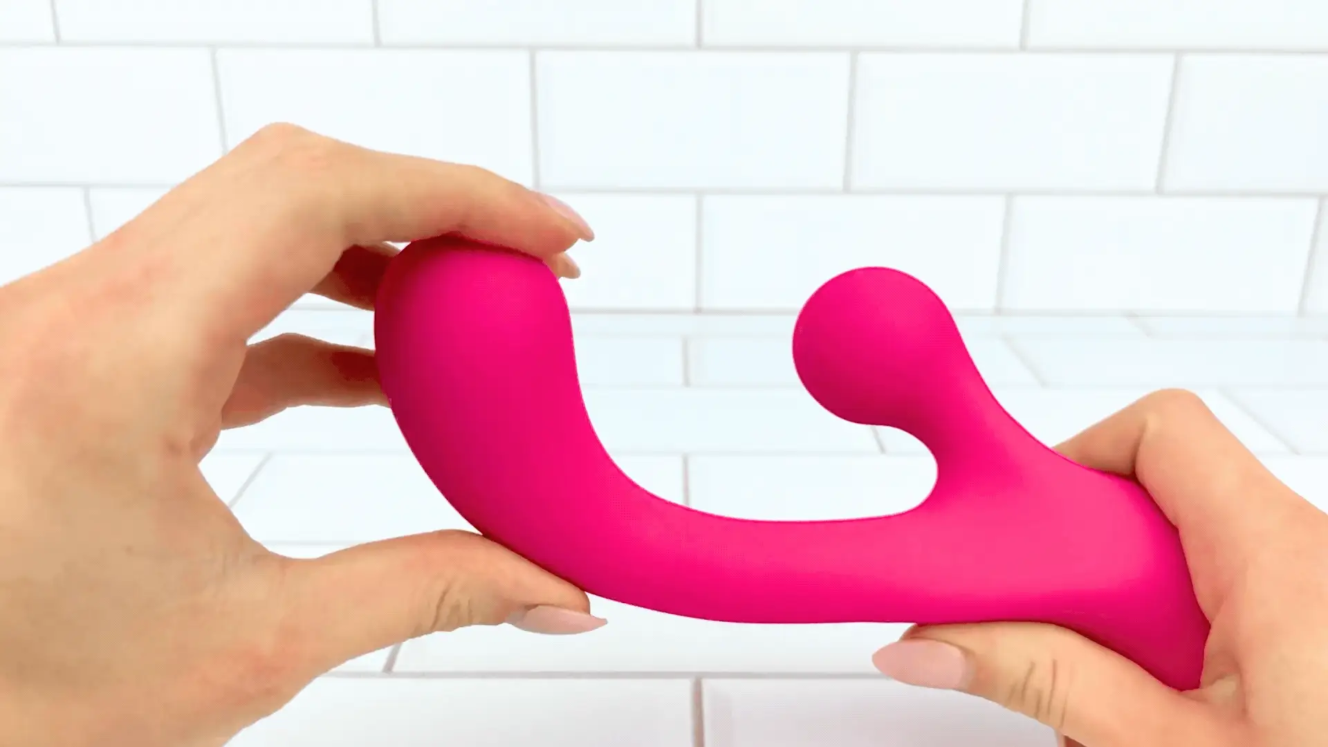 Dual Action Silicone Rotating Clit and G-Spot Vibrator