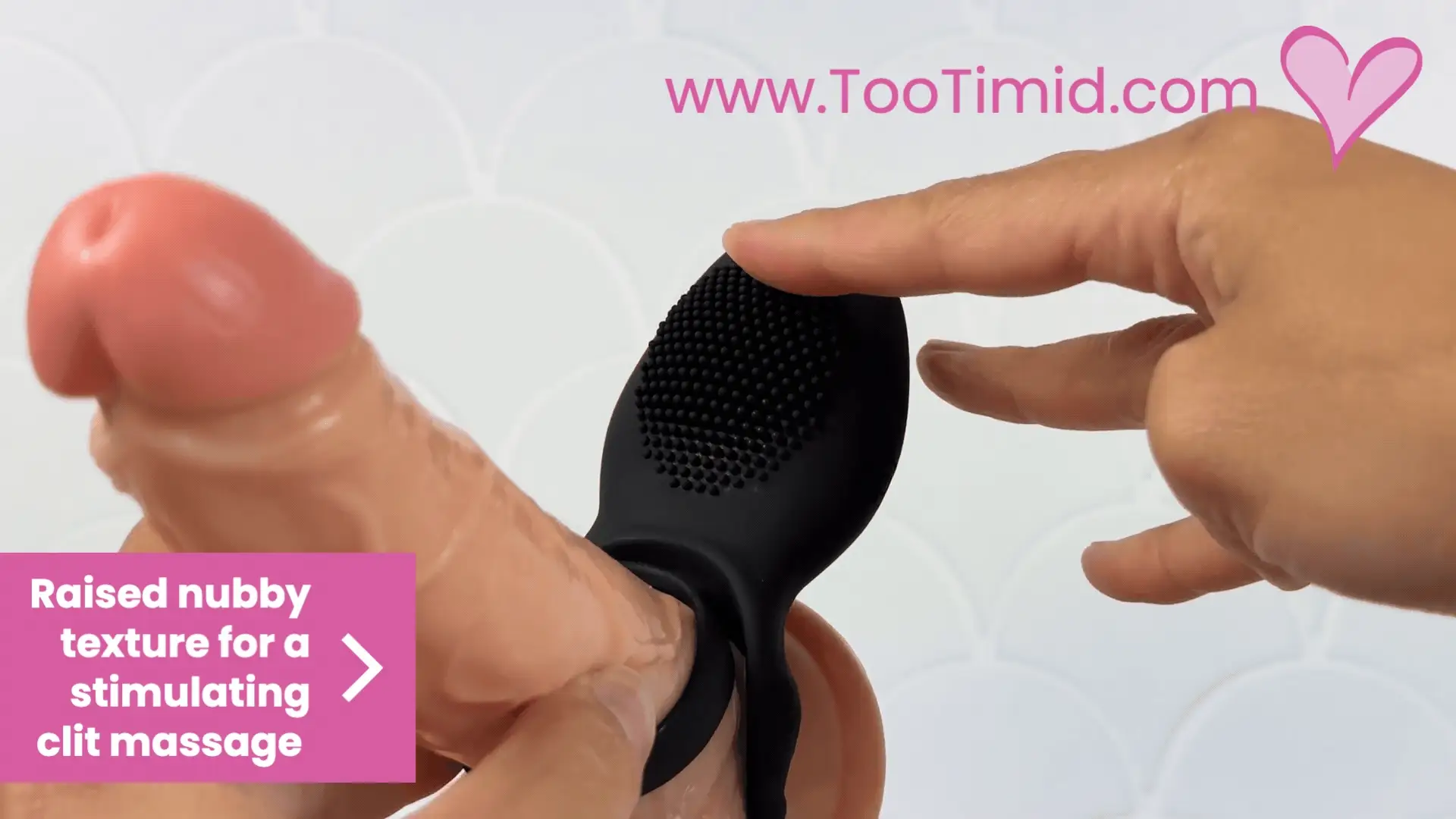 Wireless Clit Tickling Couples Dual Cock Ring Erection Enhancer