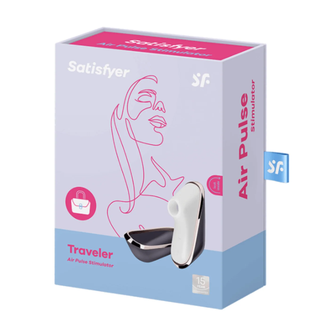 静音隐蔽 Traveler 气流脉冲阴蒂刺激器