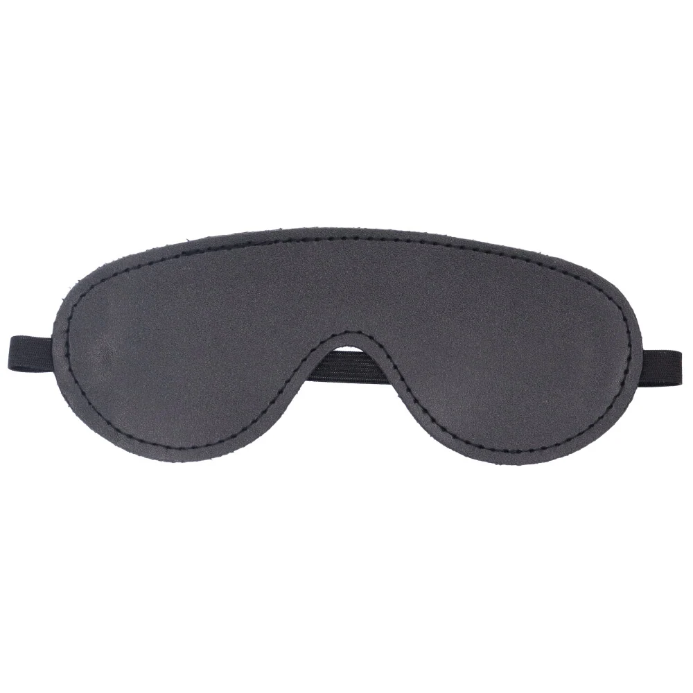 Sexy Faux Leather Bondage Blindfold, One Size Fits Most