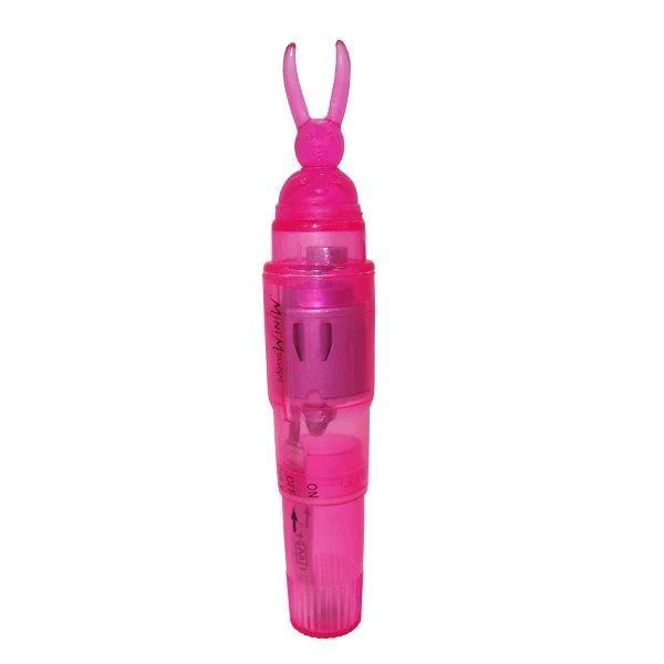 Multispeed Rabbit Clit Tickler with Soft Jelly Bunny Cap