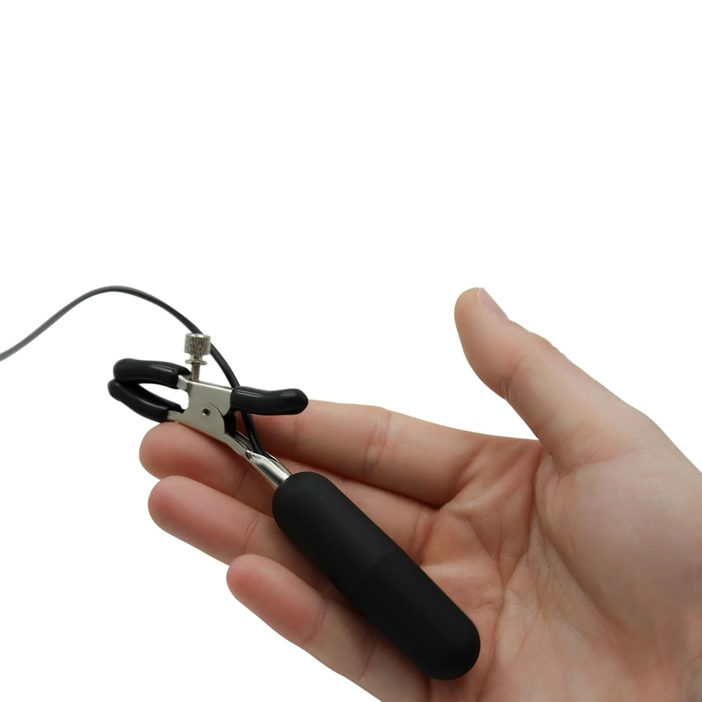 Remote Control BDSM Vibrating Nipple Clamps with 10 Vibration Functions
