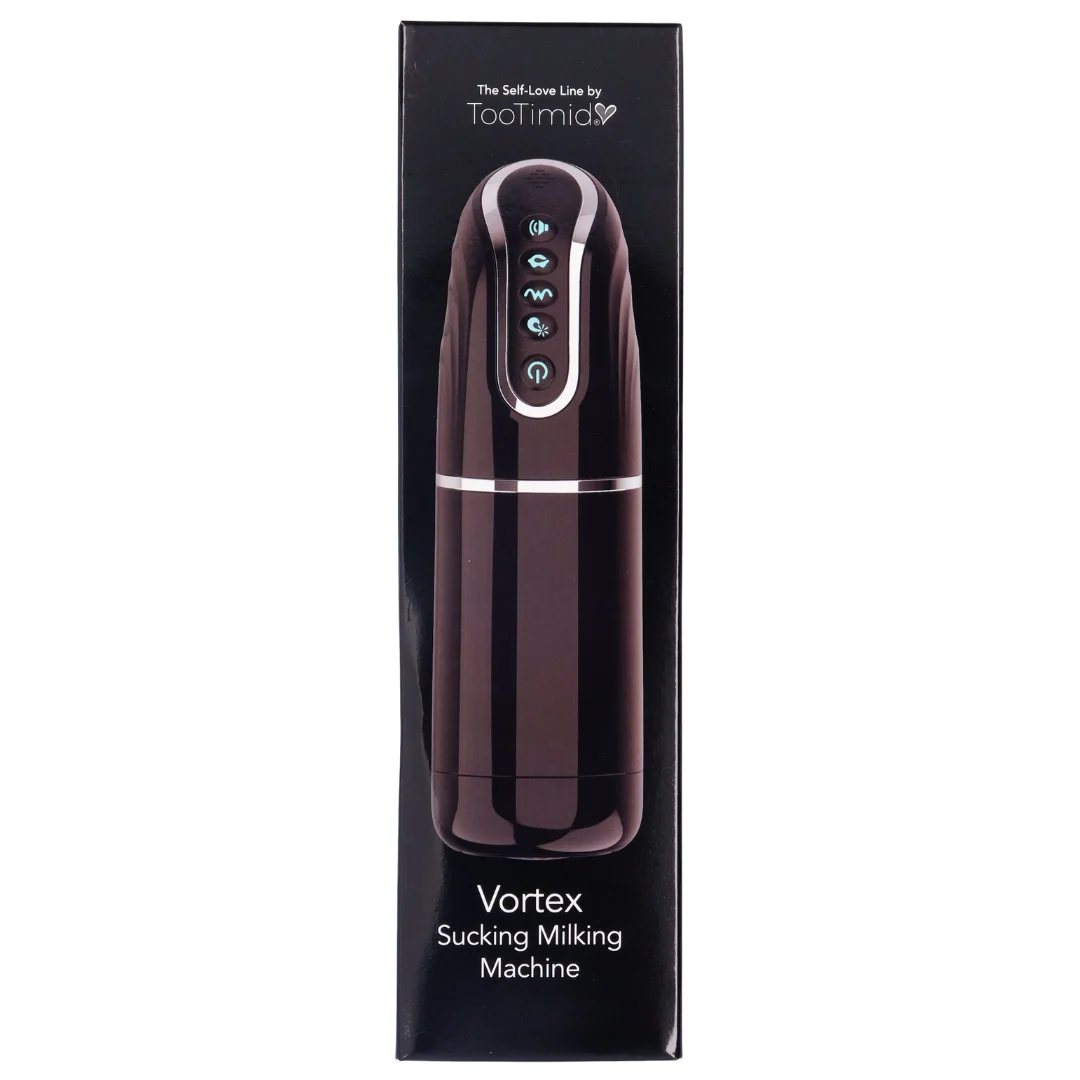 The Vortex Sucking and Vibrating Masturbator - It Moans!