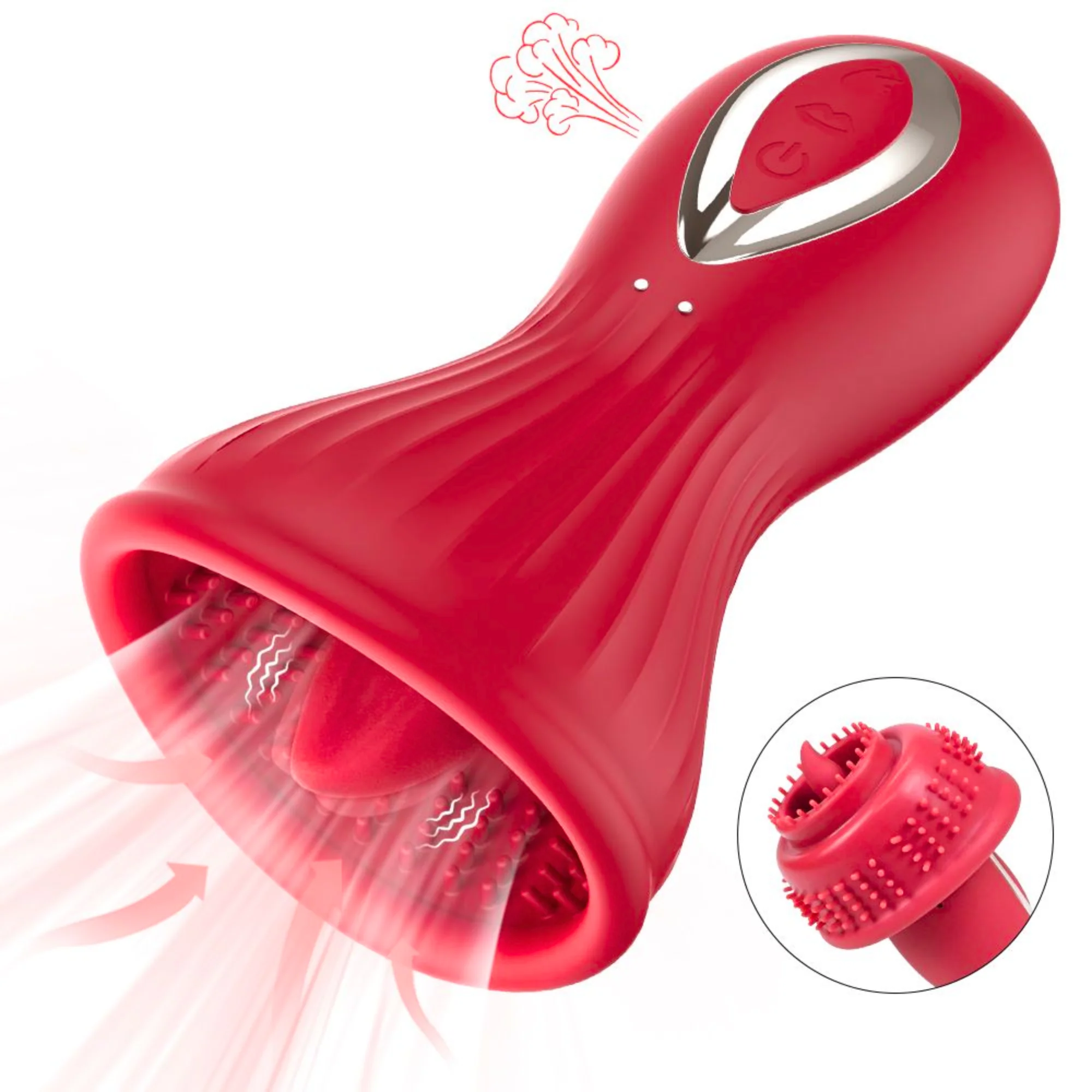 Velour Kiss 阴蒂刺激器 - 可兼作乳房泵和振动器！