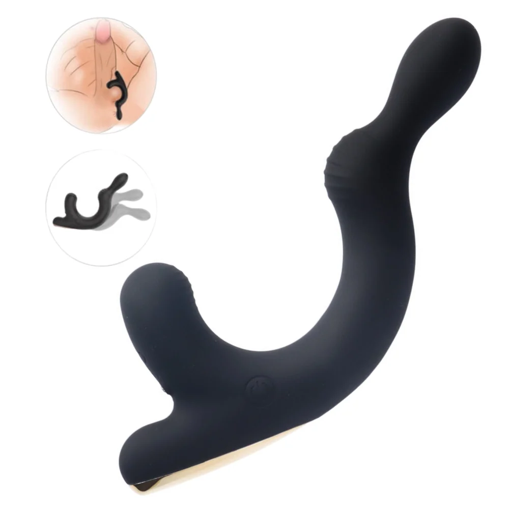 Zorg Adjustable Prostate & Ball Massager with 9 Vibration Modes