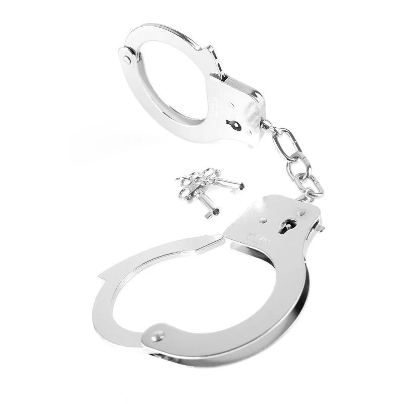 Silver Designer Cuffs for Naughty Roleplay and Restraint