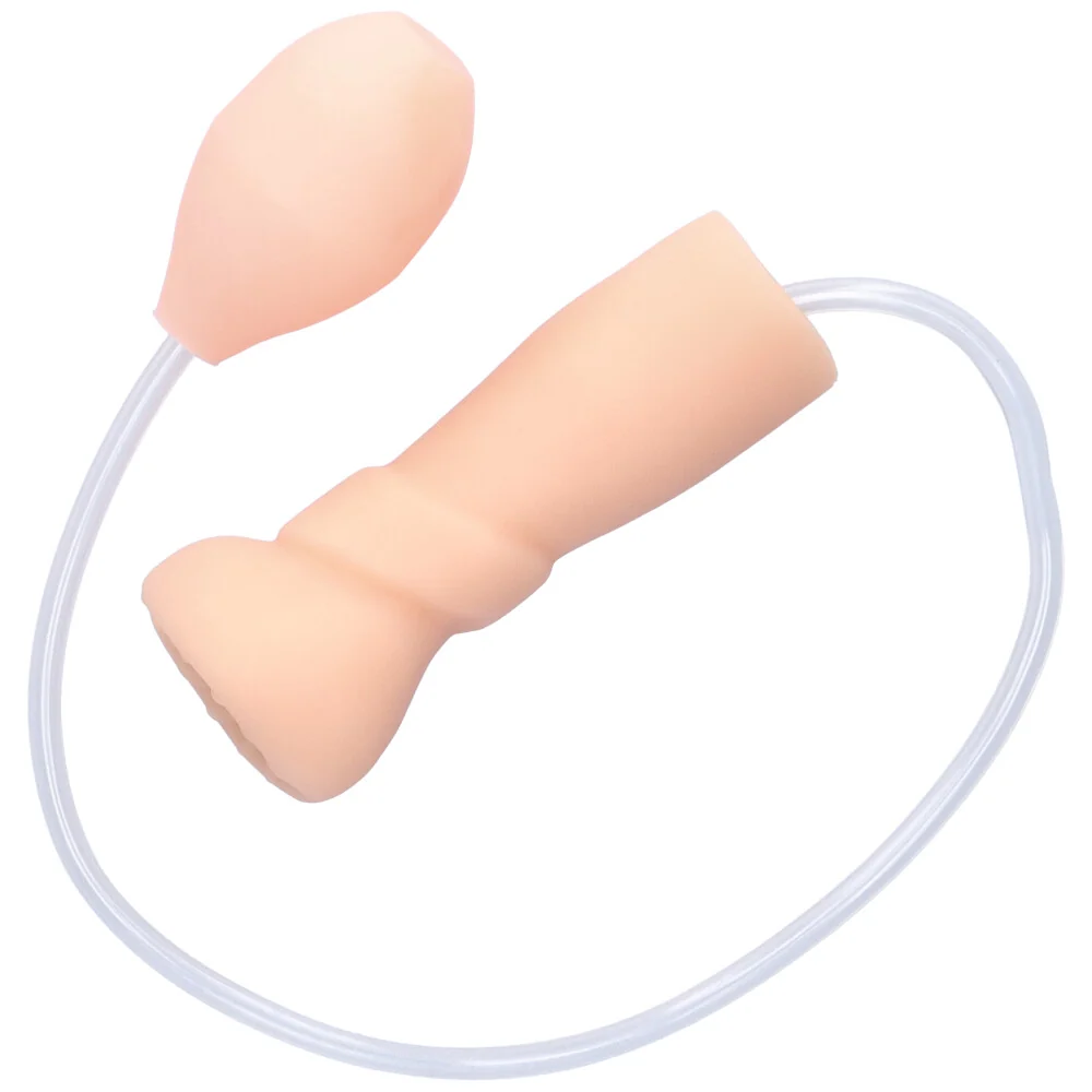 Real-Feel Throbbing Anal Stroker With Manual Hand Air Pump