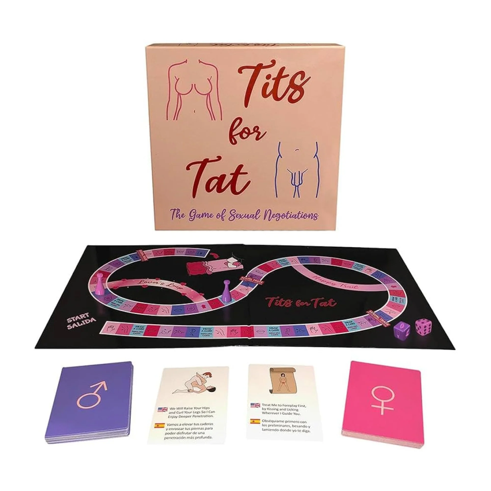 Tits for Tat Couples Game for Flirty Foreplay and Sexual Trades