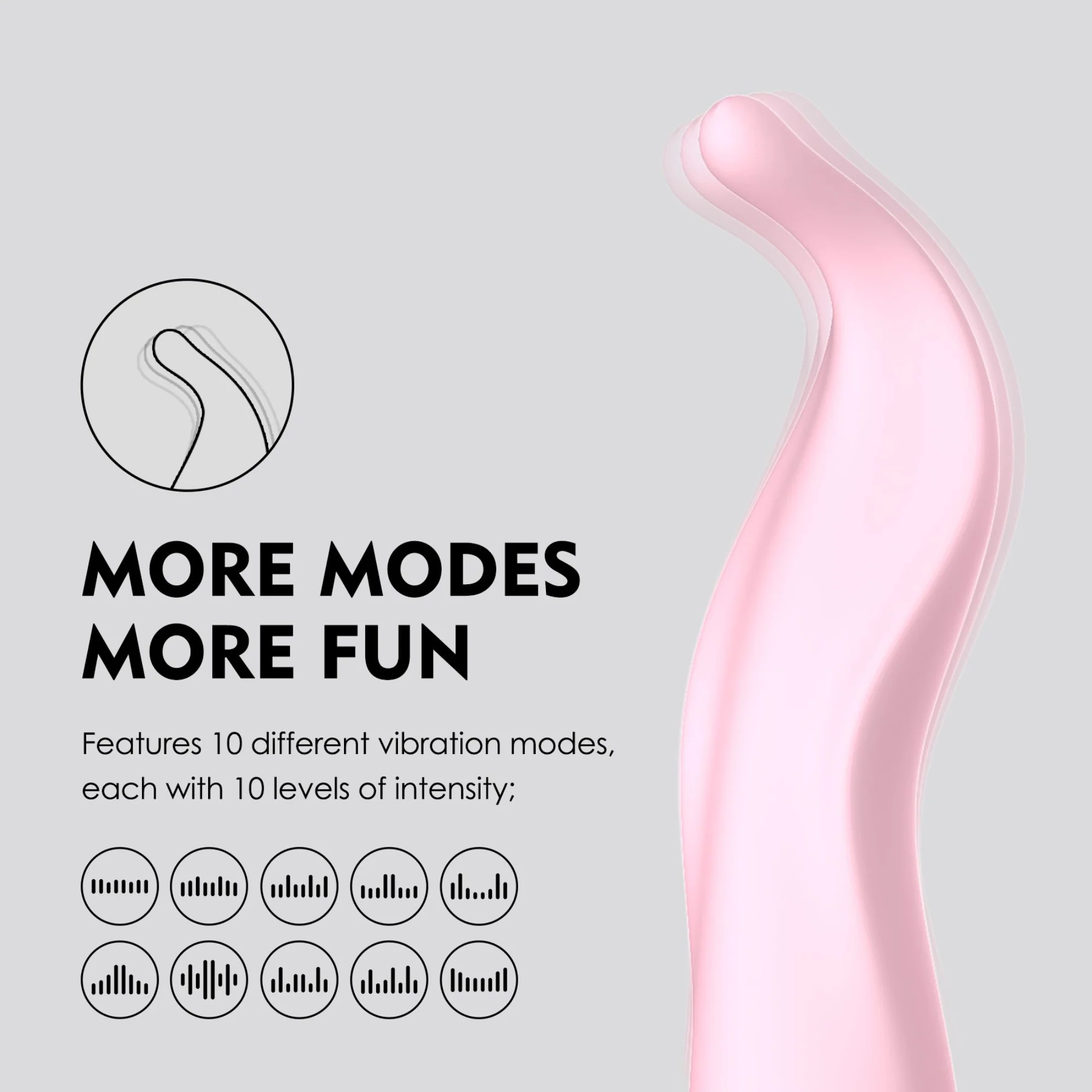 Pique Pinpoint Vibrator - Perfect for Clit or Nipple Stimulation!