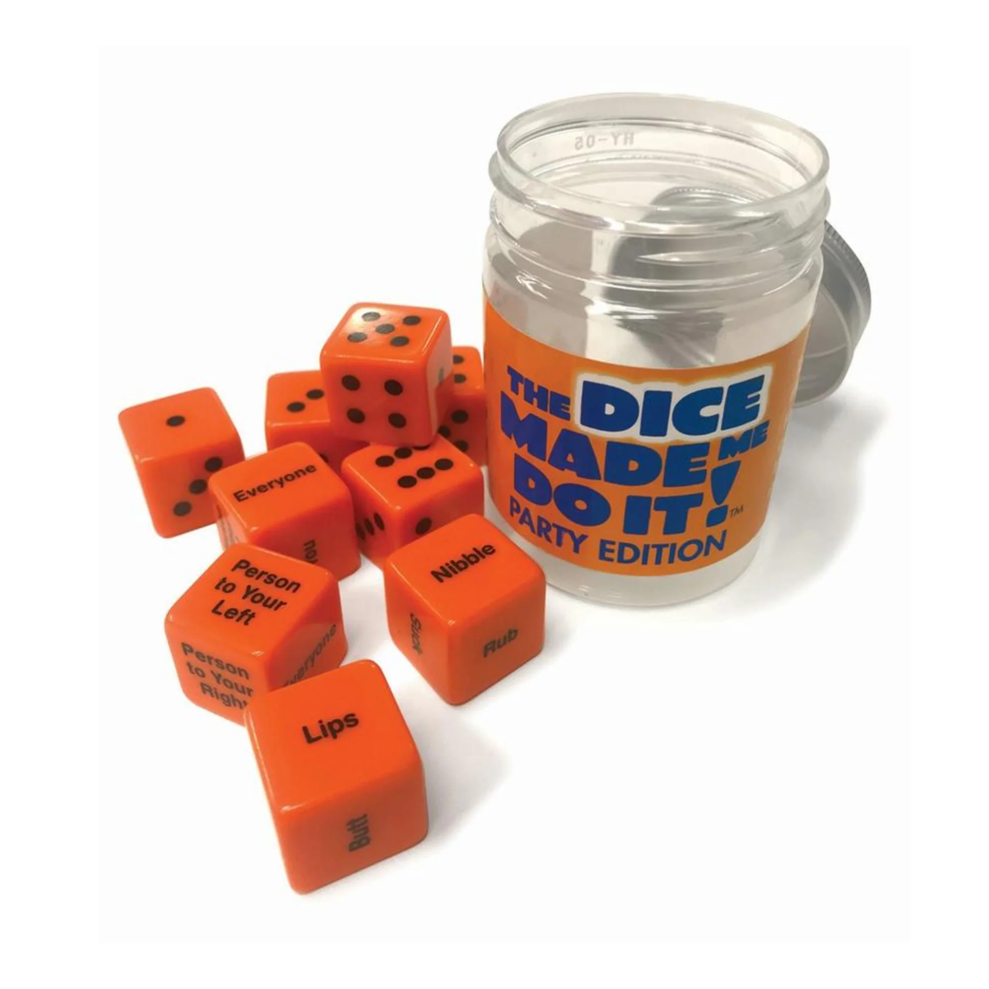 The Dice Made Me Do It Party Edition Adult Dice Game