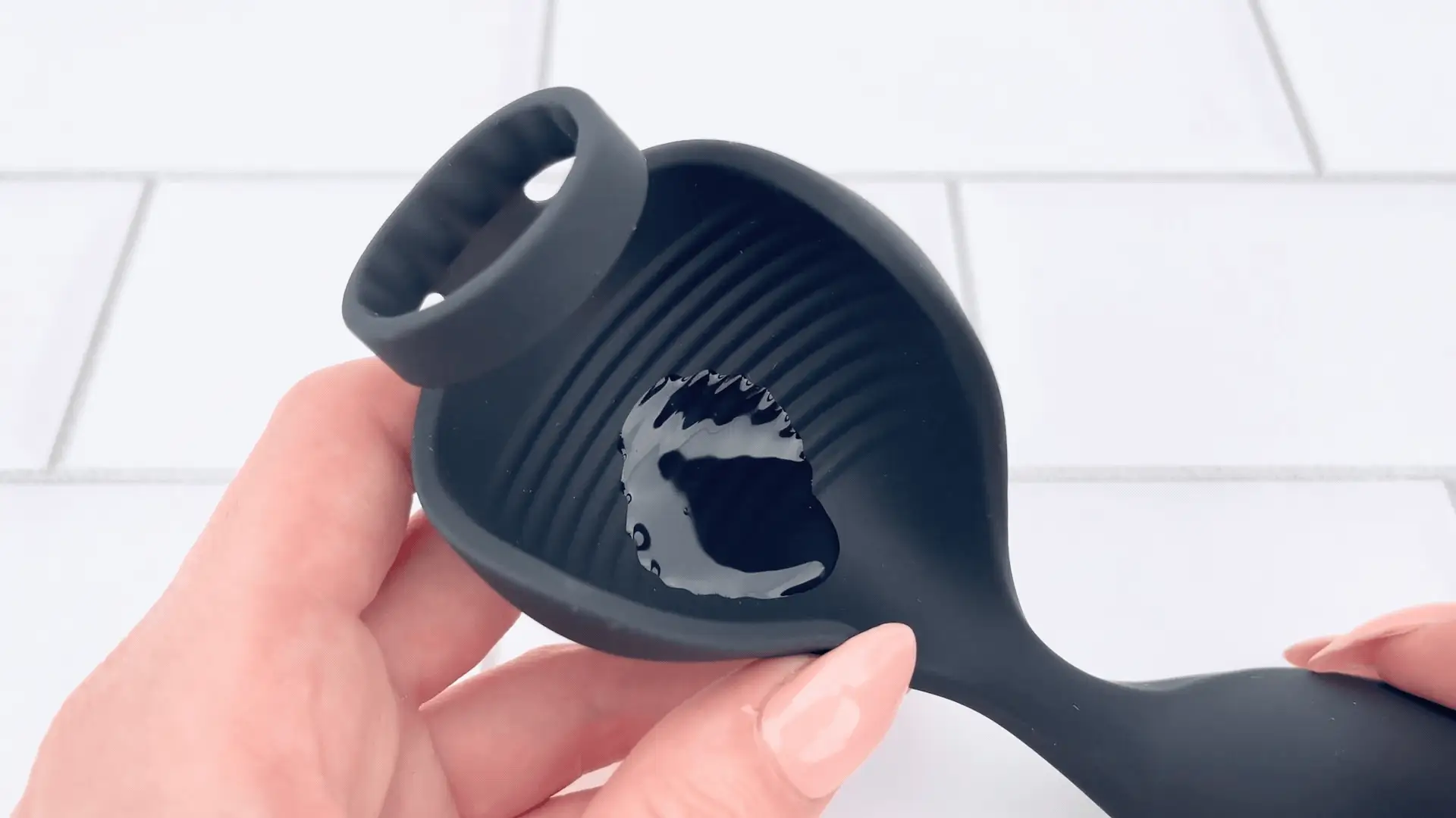 Triple Stimulation Cock Ring -  Stay Harder While Vibes Hit Your P-Spot, Balls & Taint!
