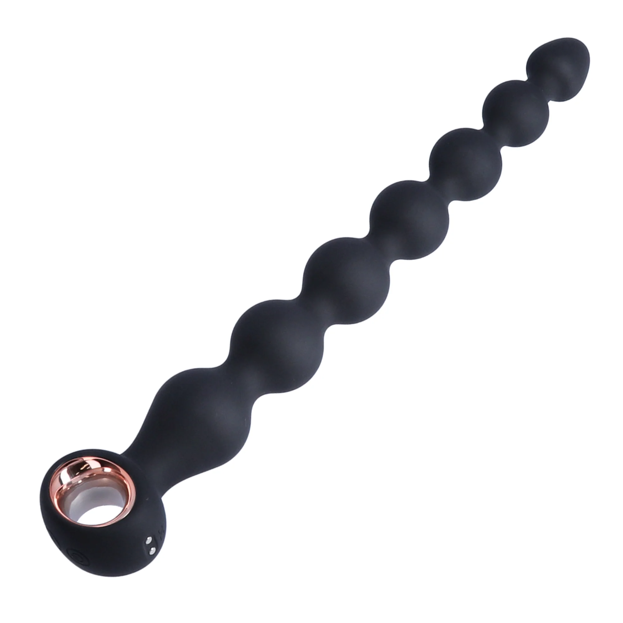 X-Long 12" Vibrating Silicone Anal Beads for Deep Anal Pleasure